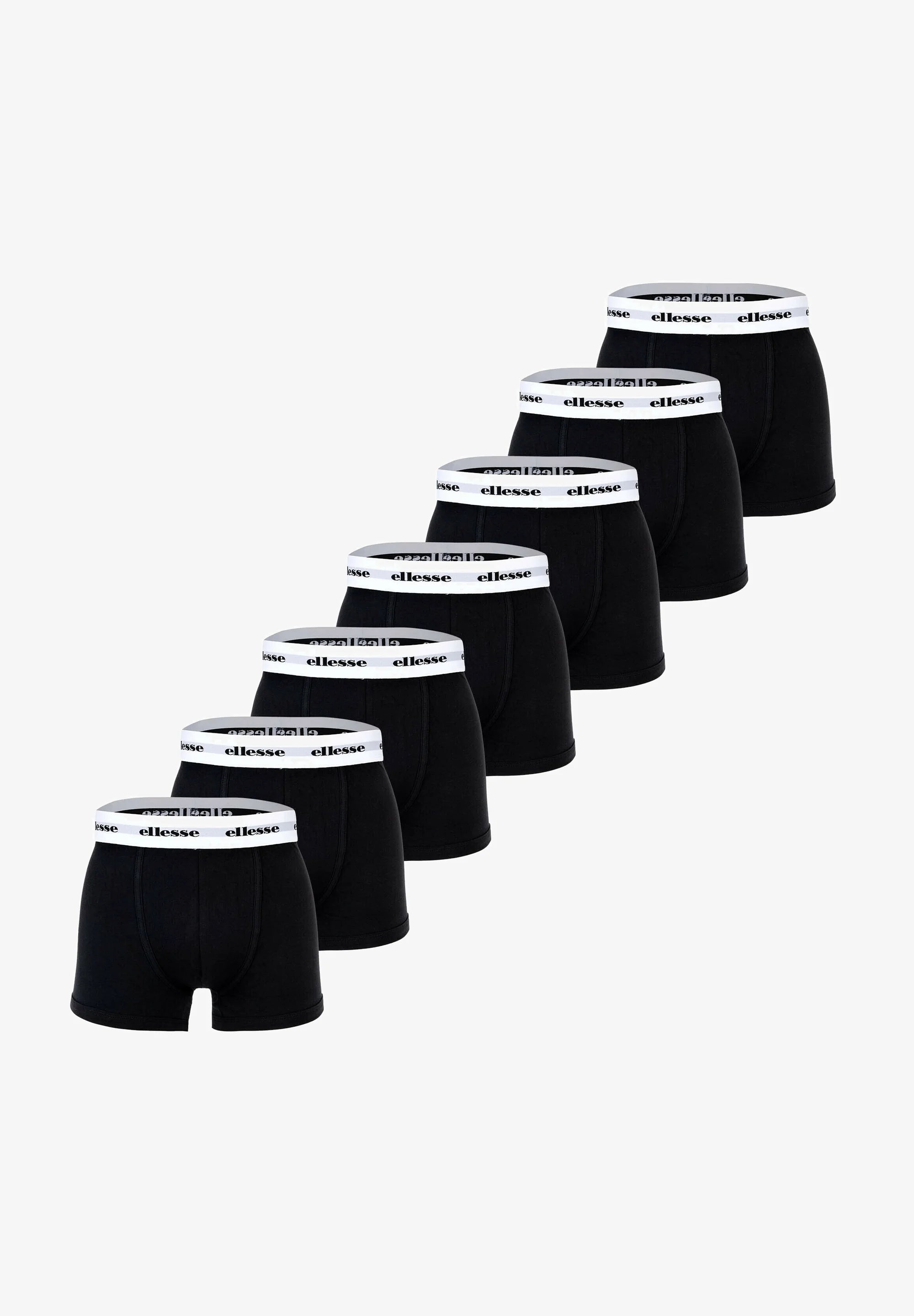 Kufry Ellesse Scopello Logo Stretch 7 Pack – černé