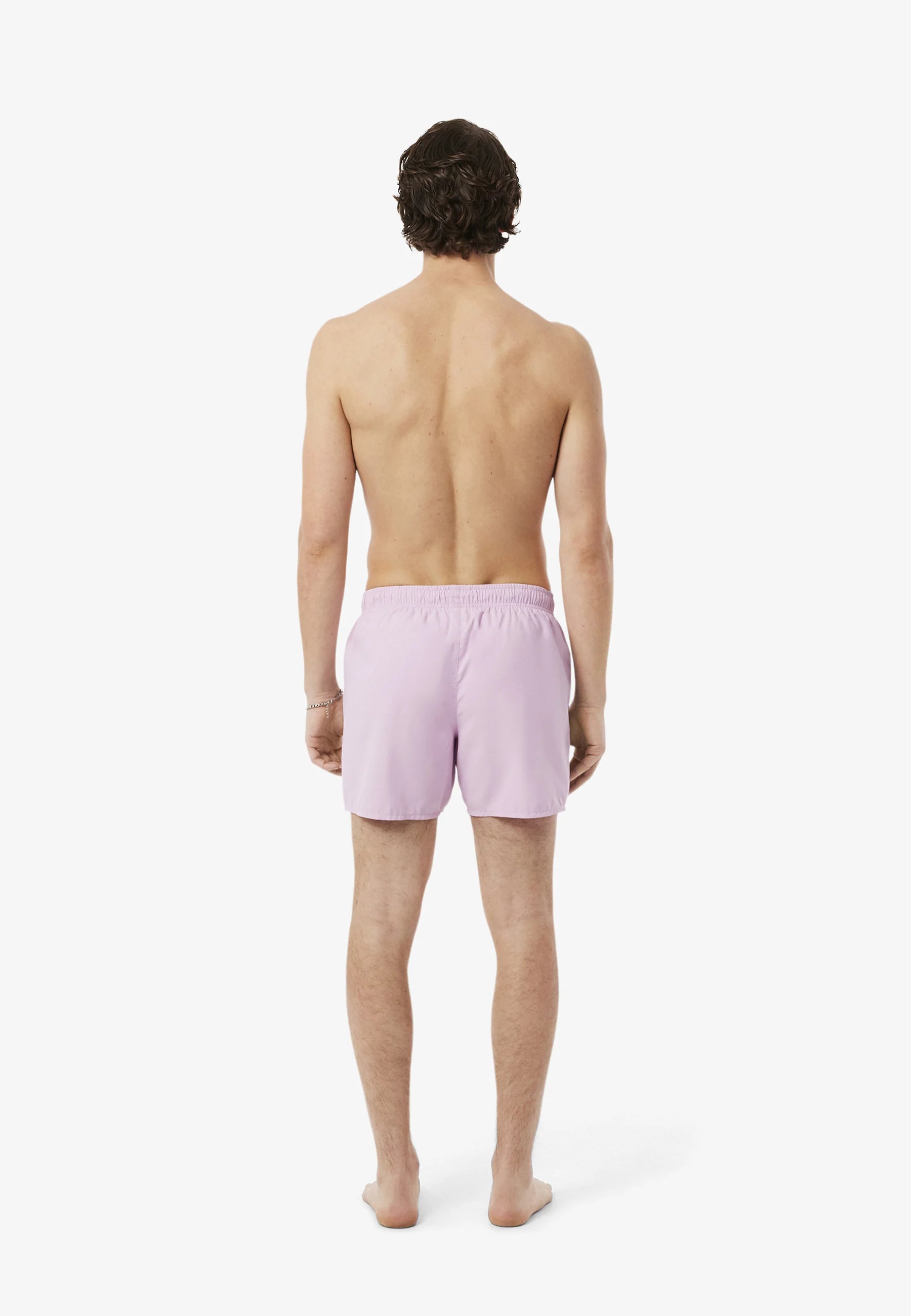 Lacoste Swim Shorts – Rose Vert-MW