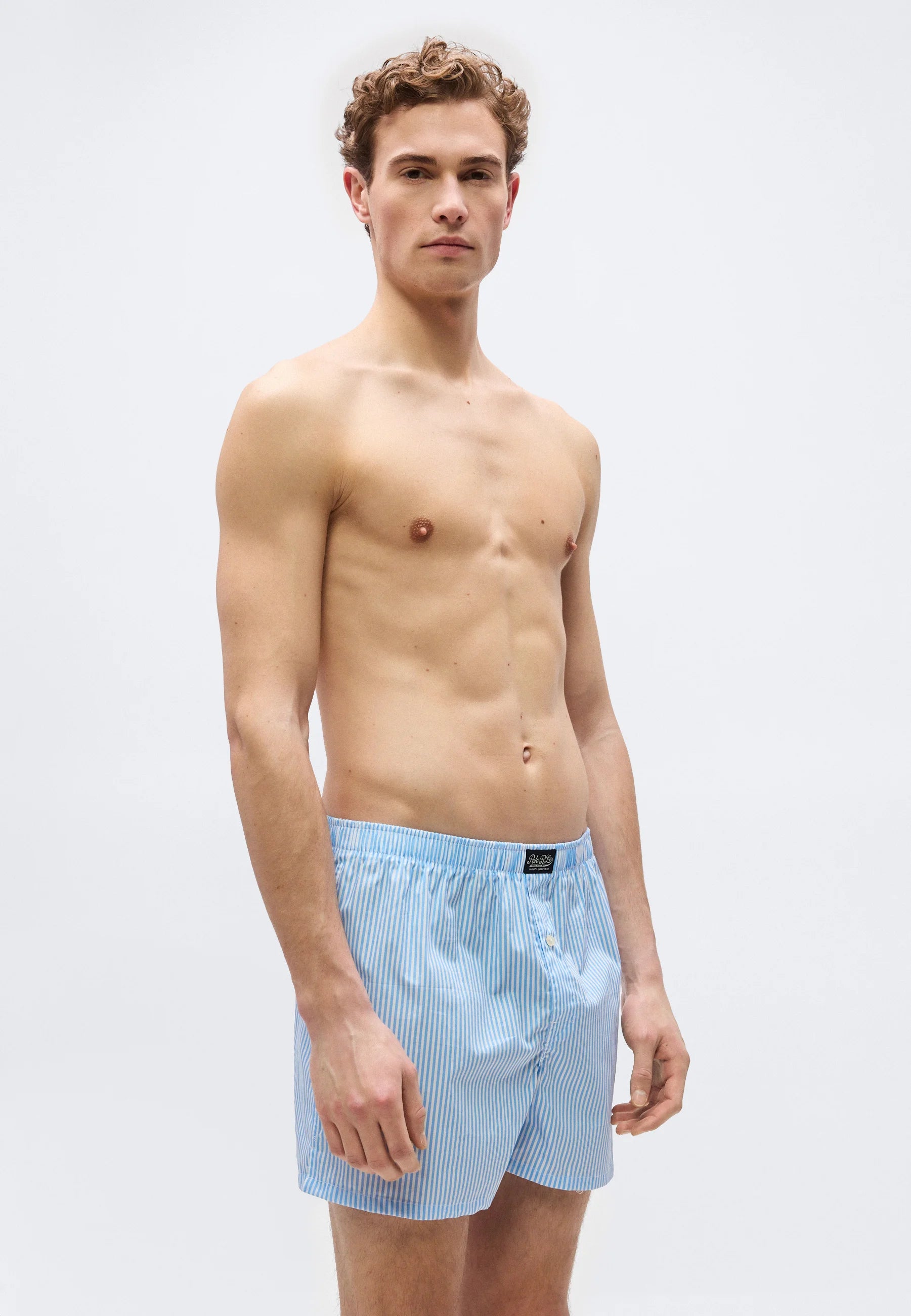 Polo Ralph Lauren Baumwoll-Boxershorts – Einzelpack – Blau