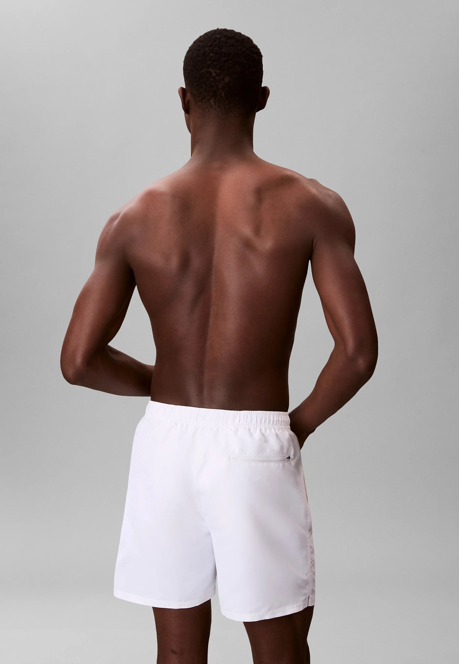 Calvin Klein Badeshorts – klassisches Weiß
