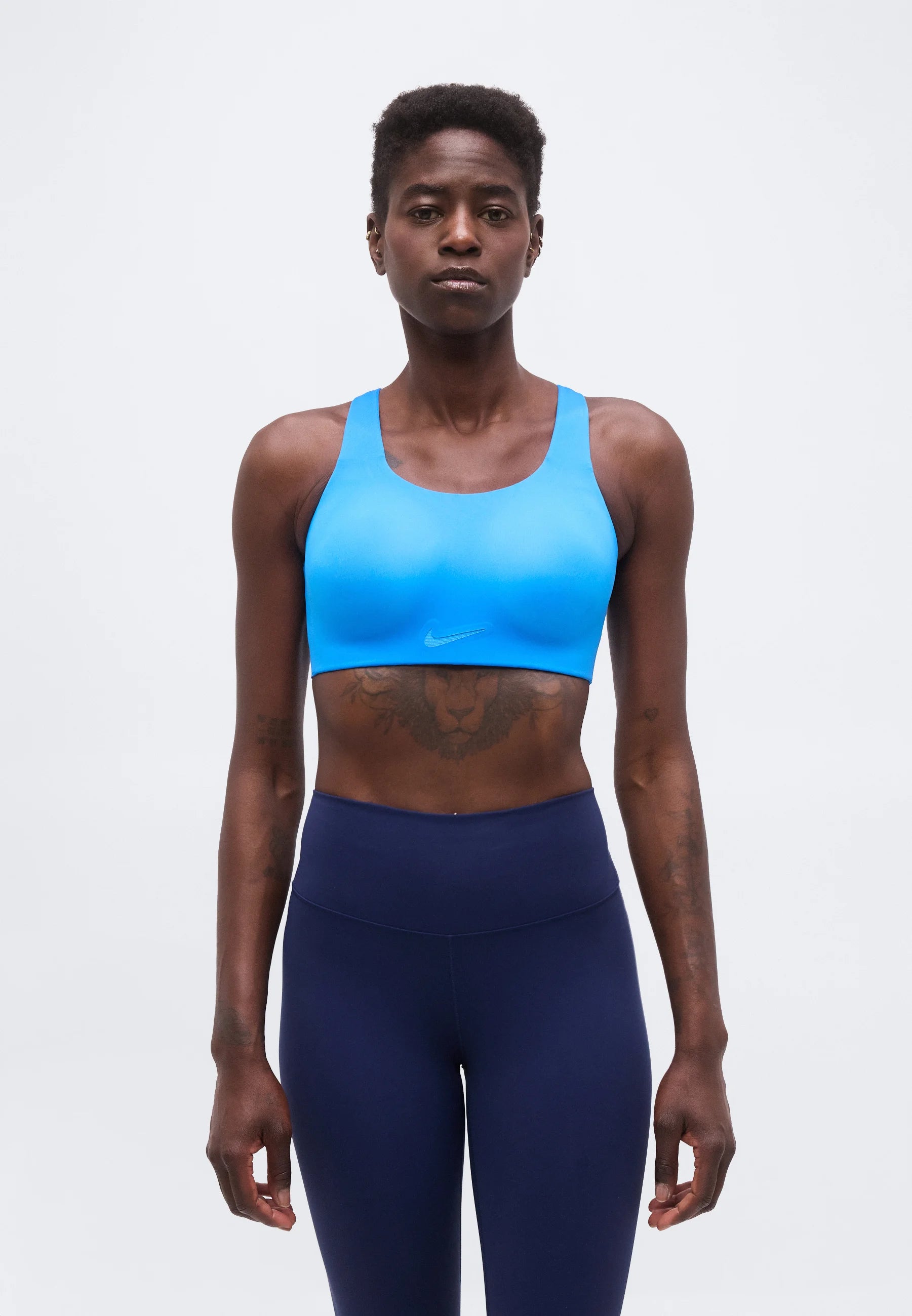 Nike Rival High Support Sports Bra – Light Photo Blue