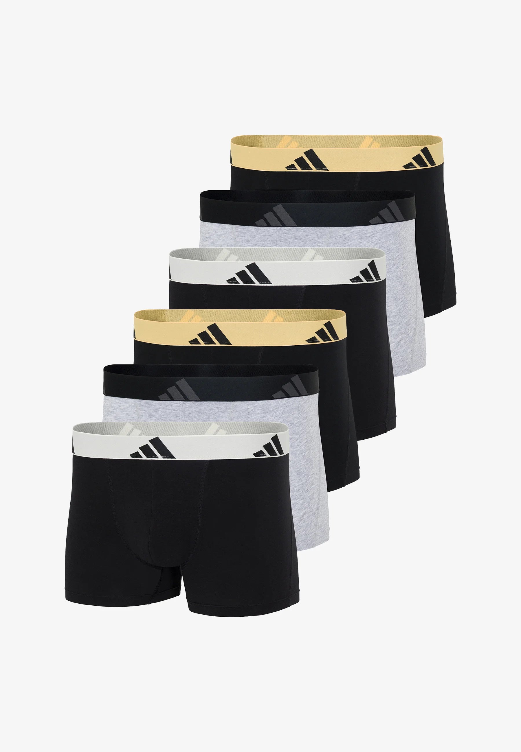 Sportovní kufry Adidas 6 Pack – černá, světle šedá