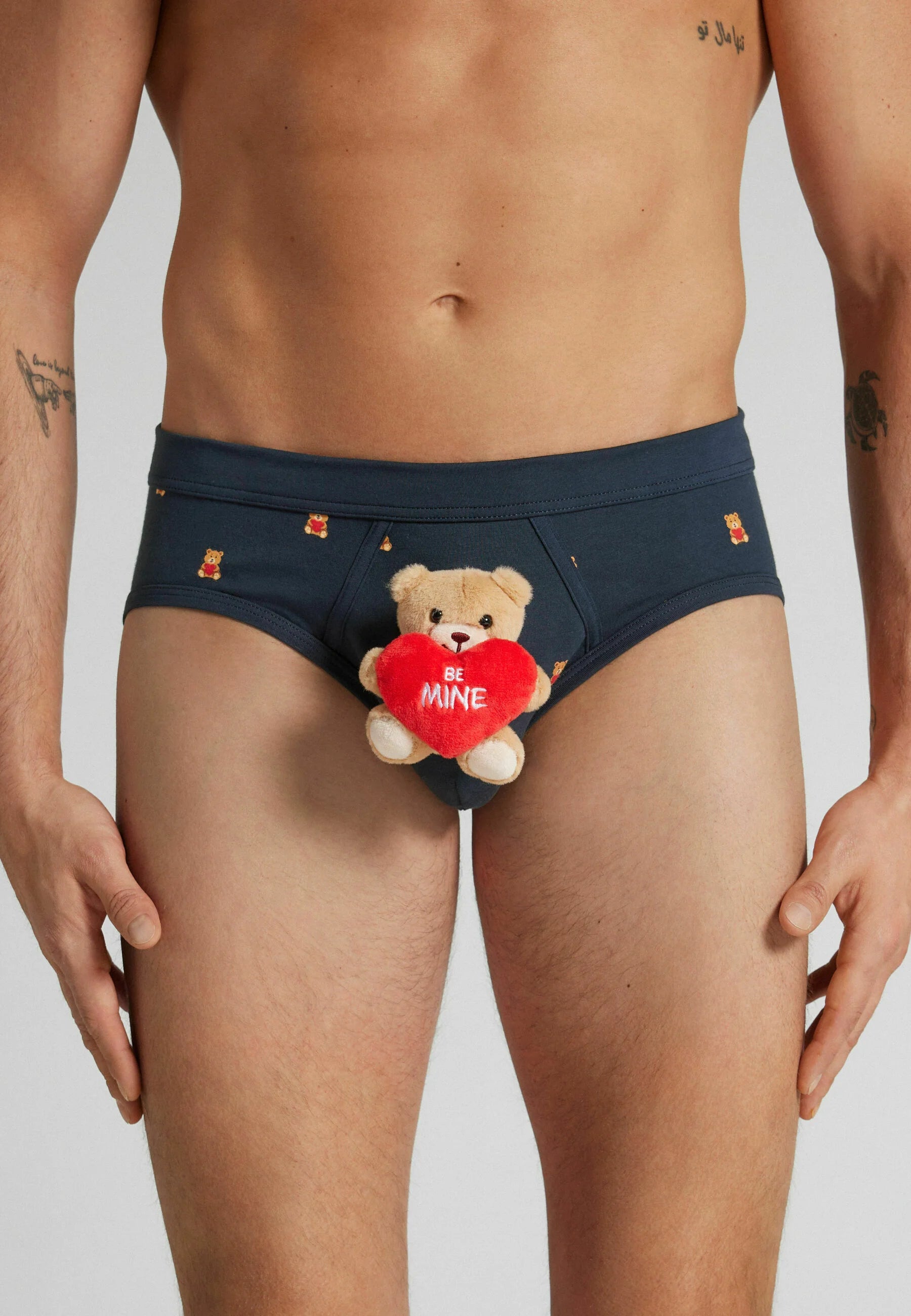 Slip IUMAN Intimissimi Uomo Be Mine Teddy Bear – Blu