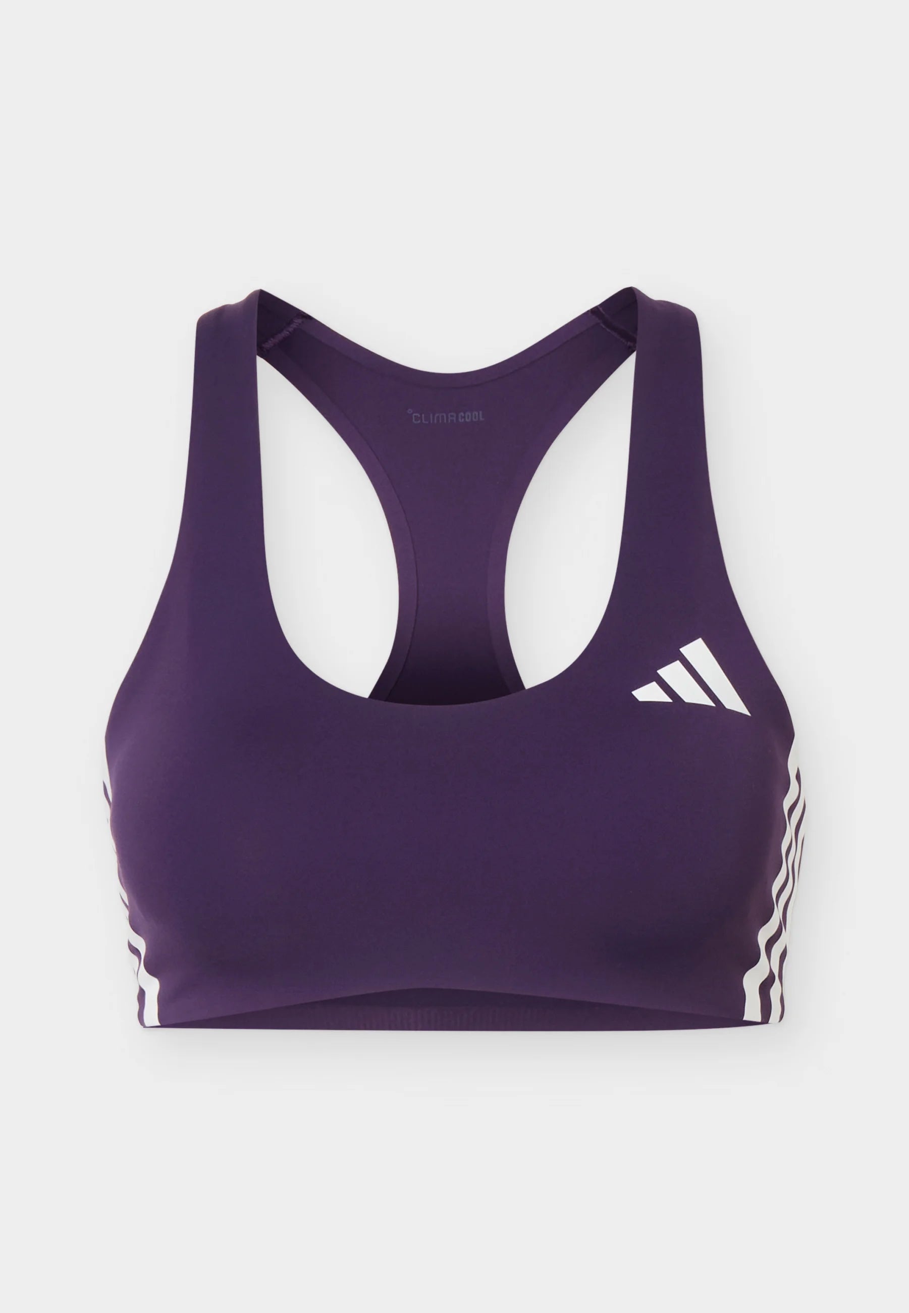 Adidas Performance Adizero MS Medium Support Sports Bra – Aurora Plum