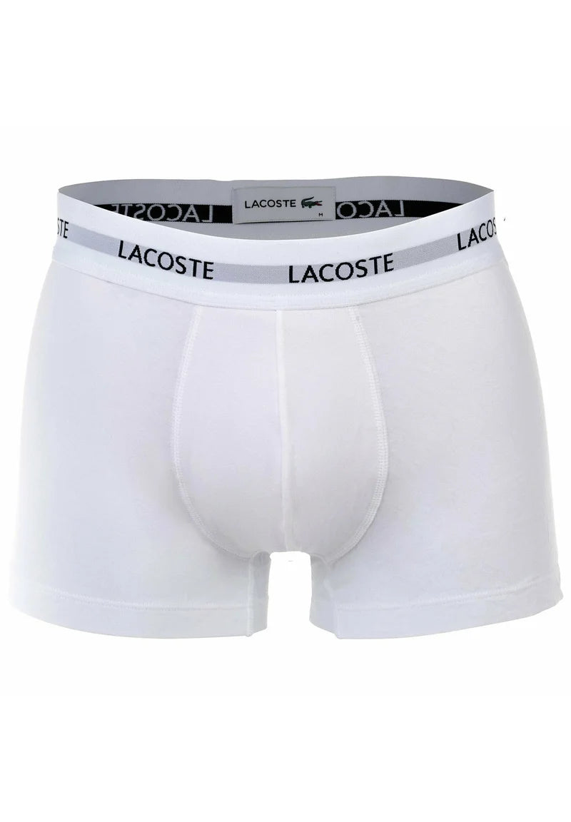 Lacoste 6 Pack Stretch Logo pasový pás – černá, bílá, šedá