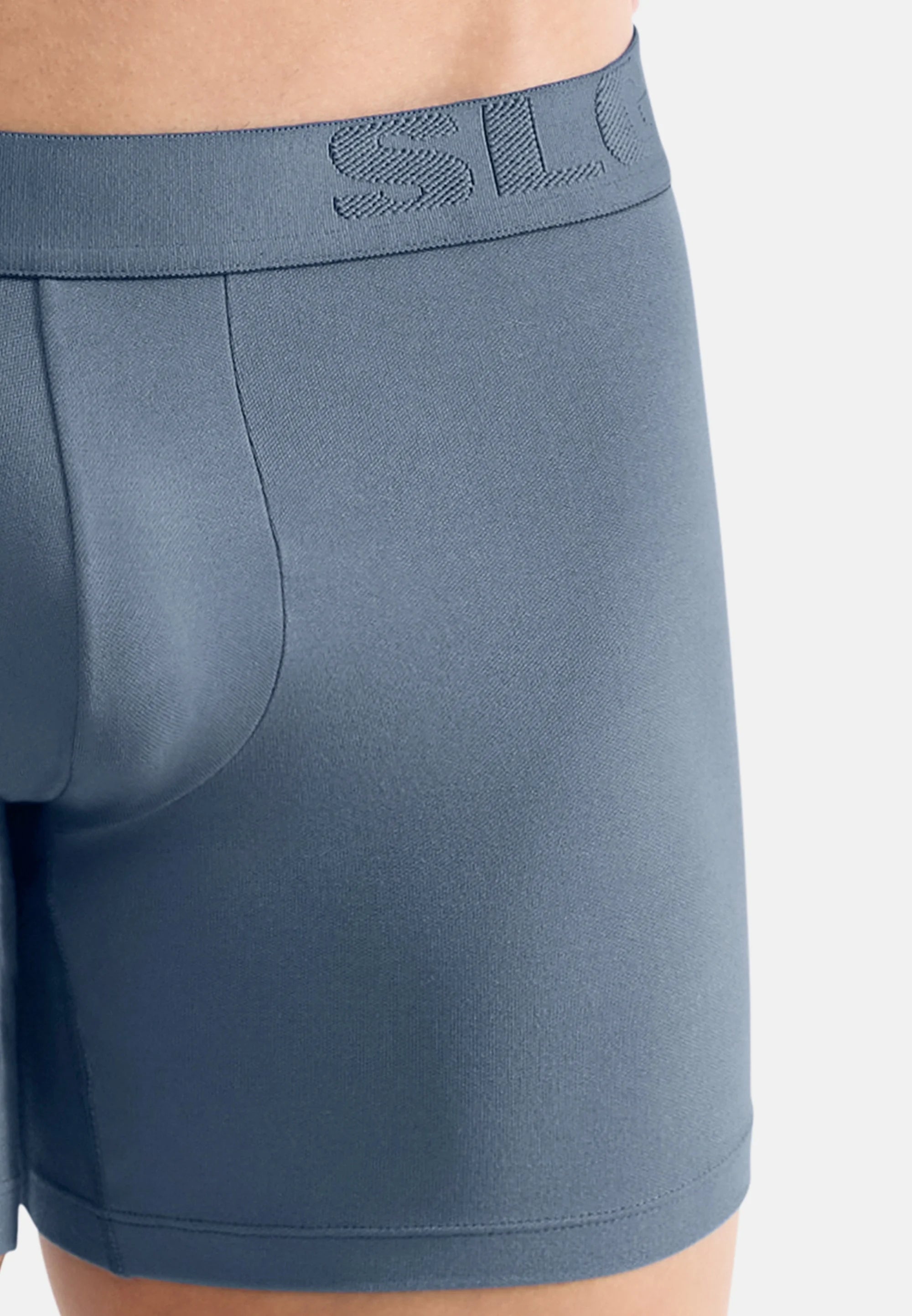 Confezione da 6 boxer morbidi Sloggi Base - Combinazione blu chiaro