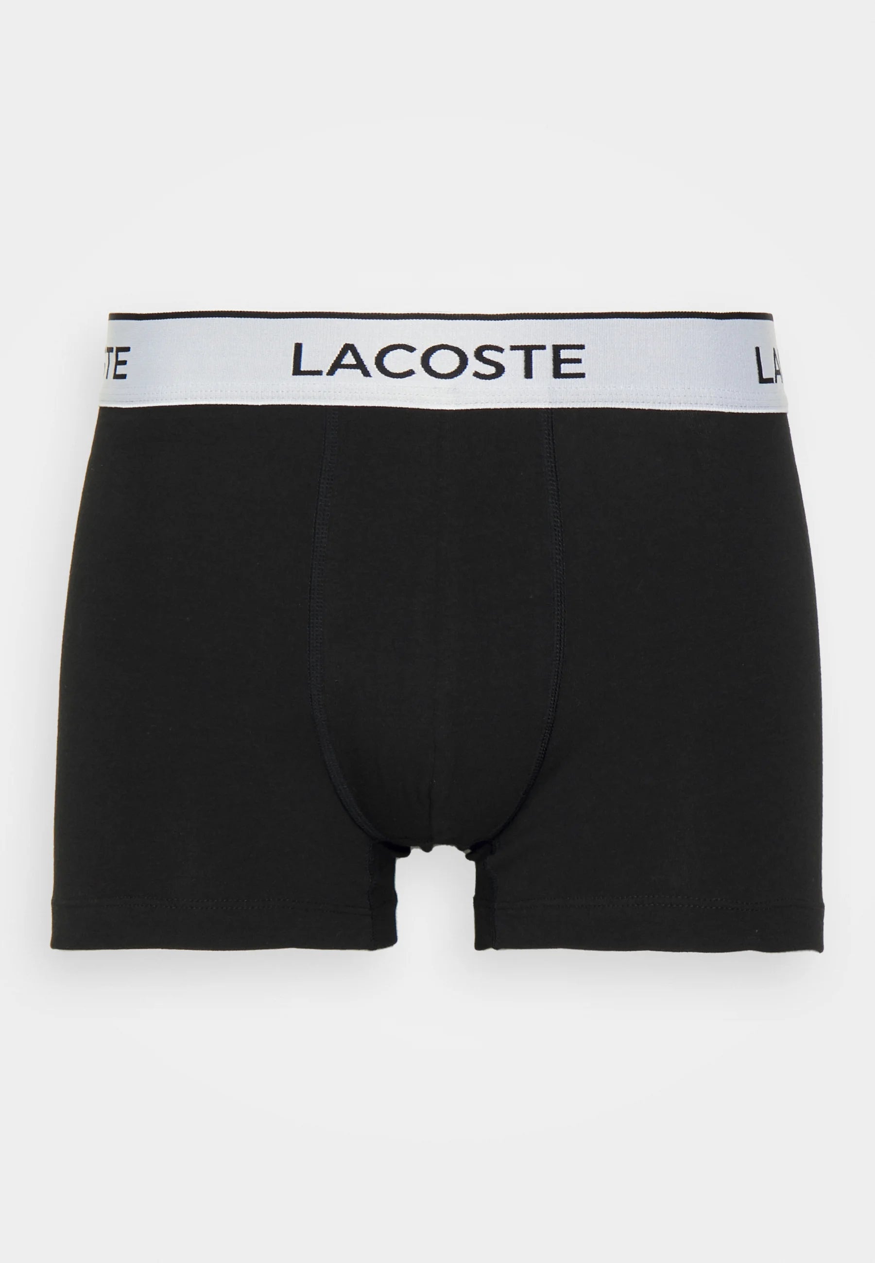 Lacoste 3 Pack Stretch Trunks – Black