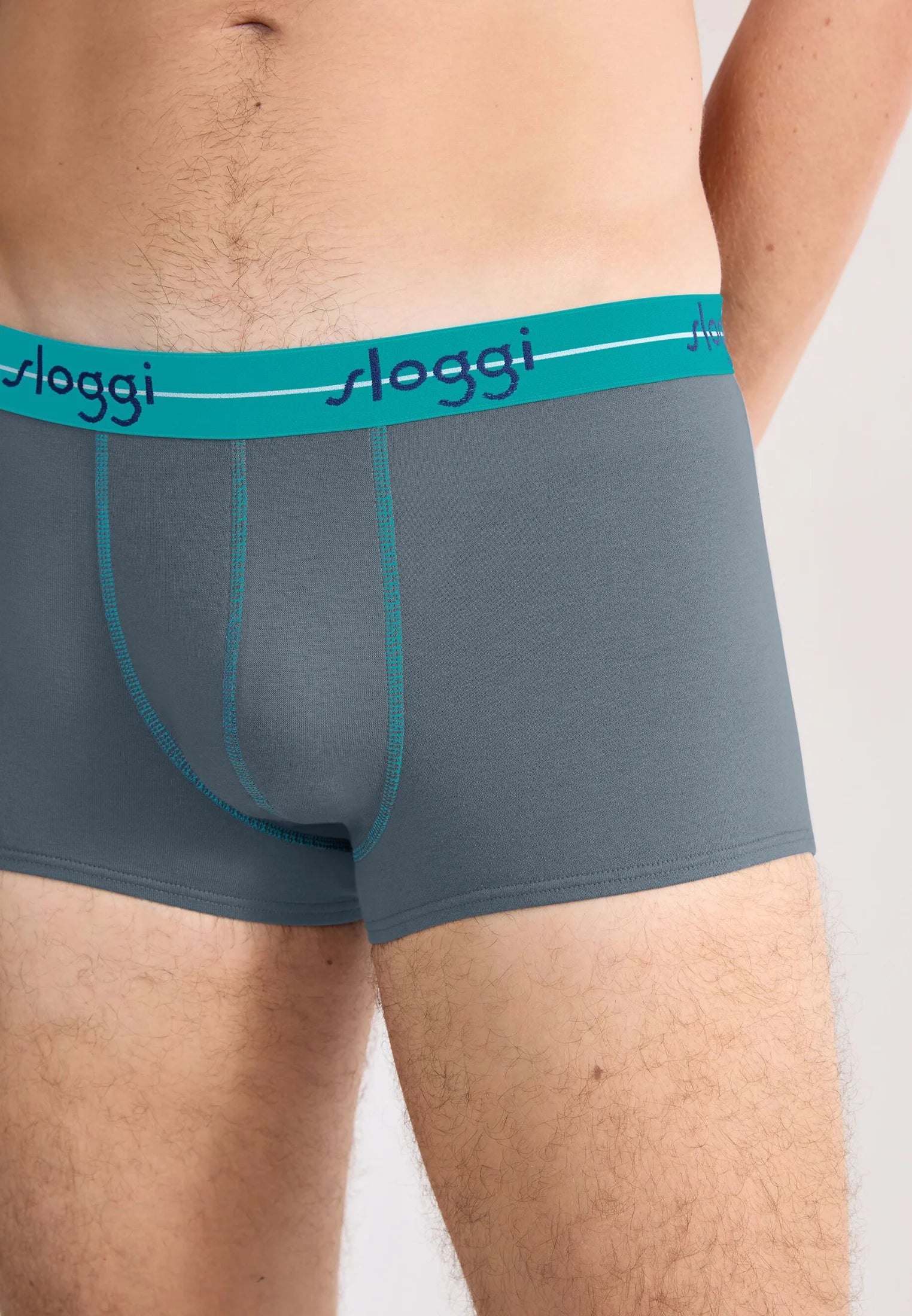 Sloggi Start Hipster Trunks 6er-Pack – Türkis-Licht-Kombination