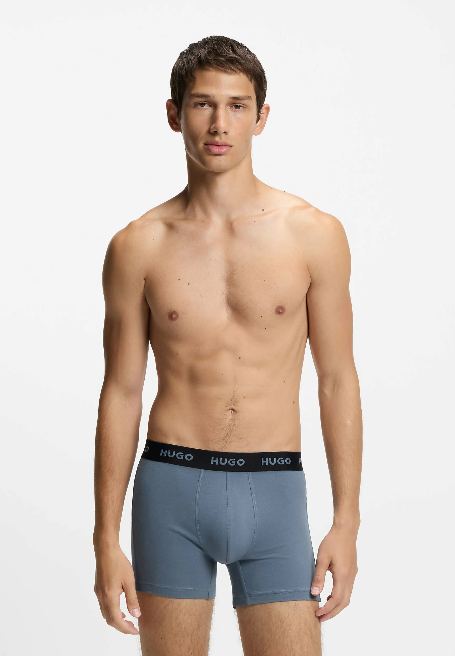 HUGO Triplet Pack Trunks – Gemustert Dreizehn