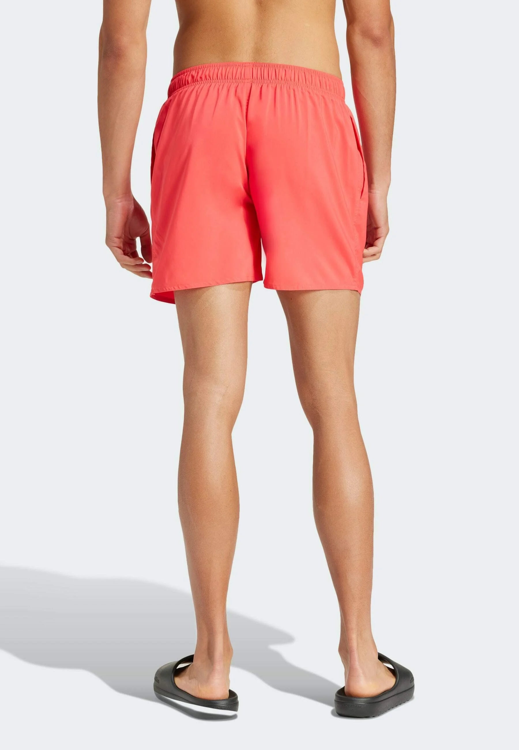 Adidas Reactive Graphic Swimming Shorts – Semi Lucid Red, White