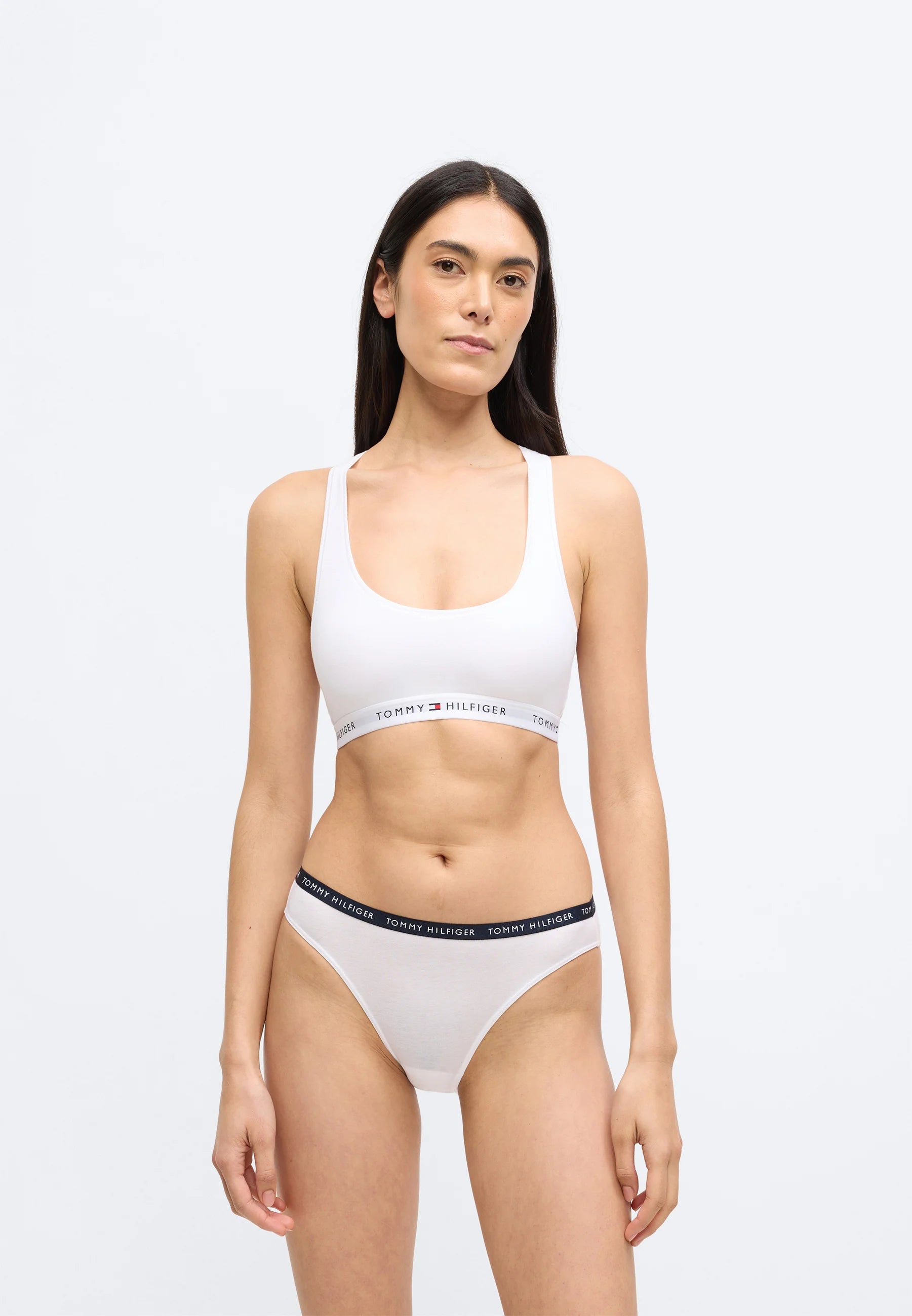 Tommy Hilfiger Icon 2.0 Unlined Bralette Soft Bra – White