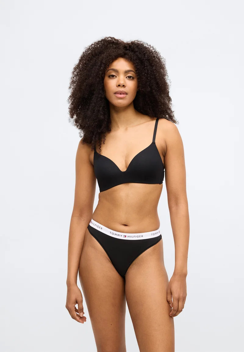 Tommy Hilfiger Thong 3-Pack – Black