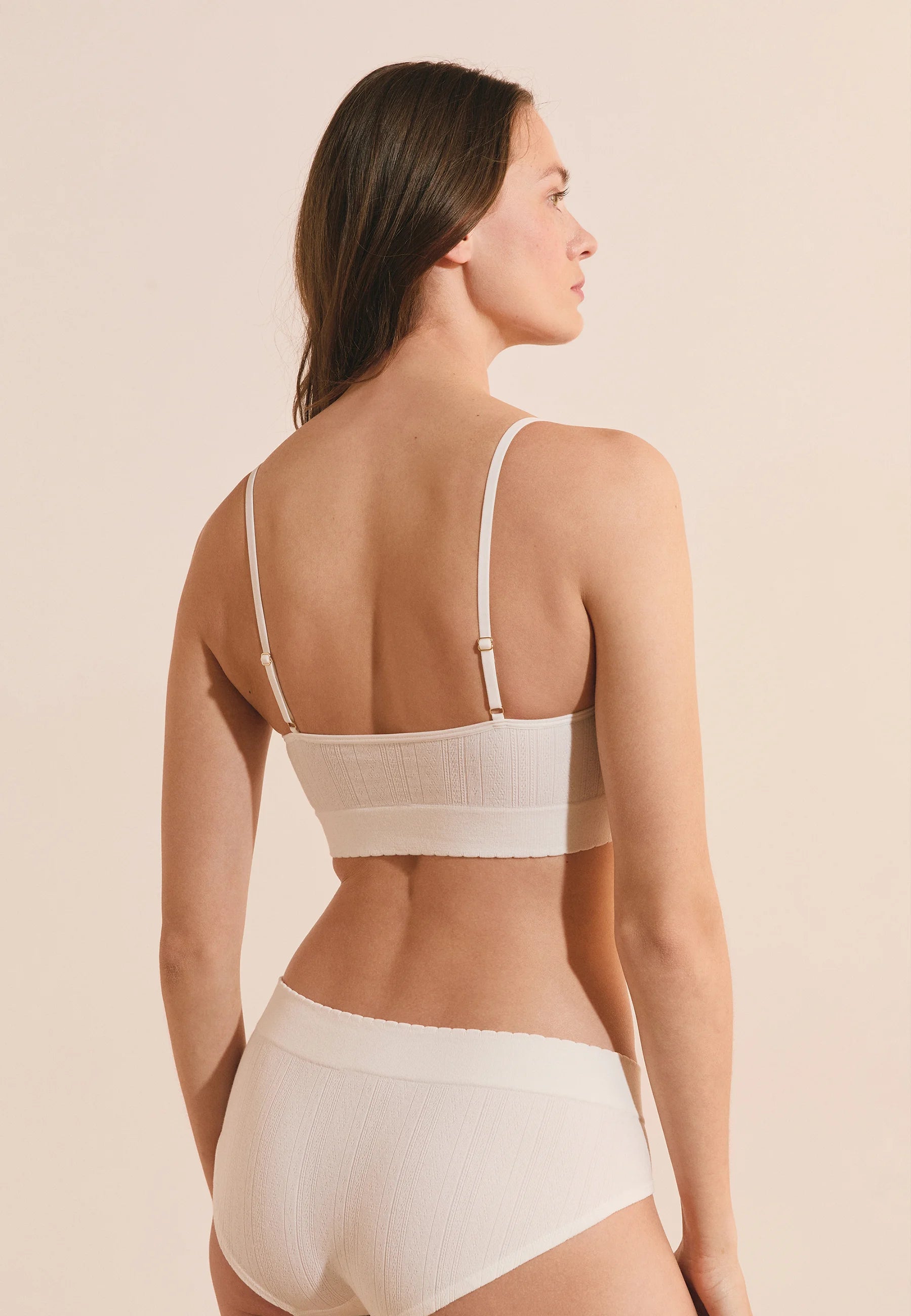 Etam Daily Seamless Bustier – Off-White