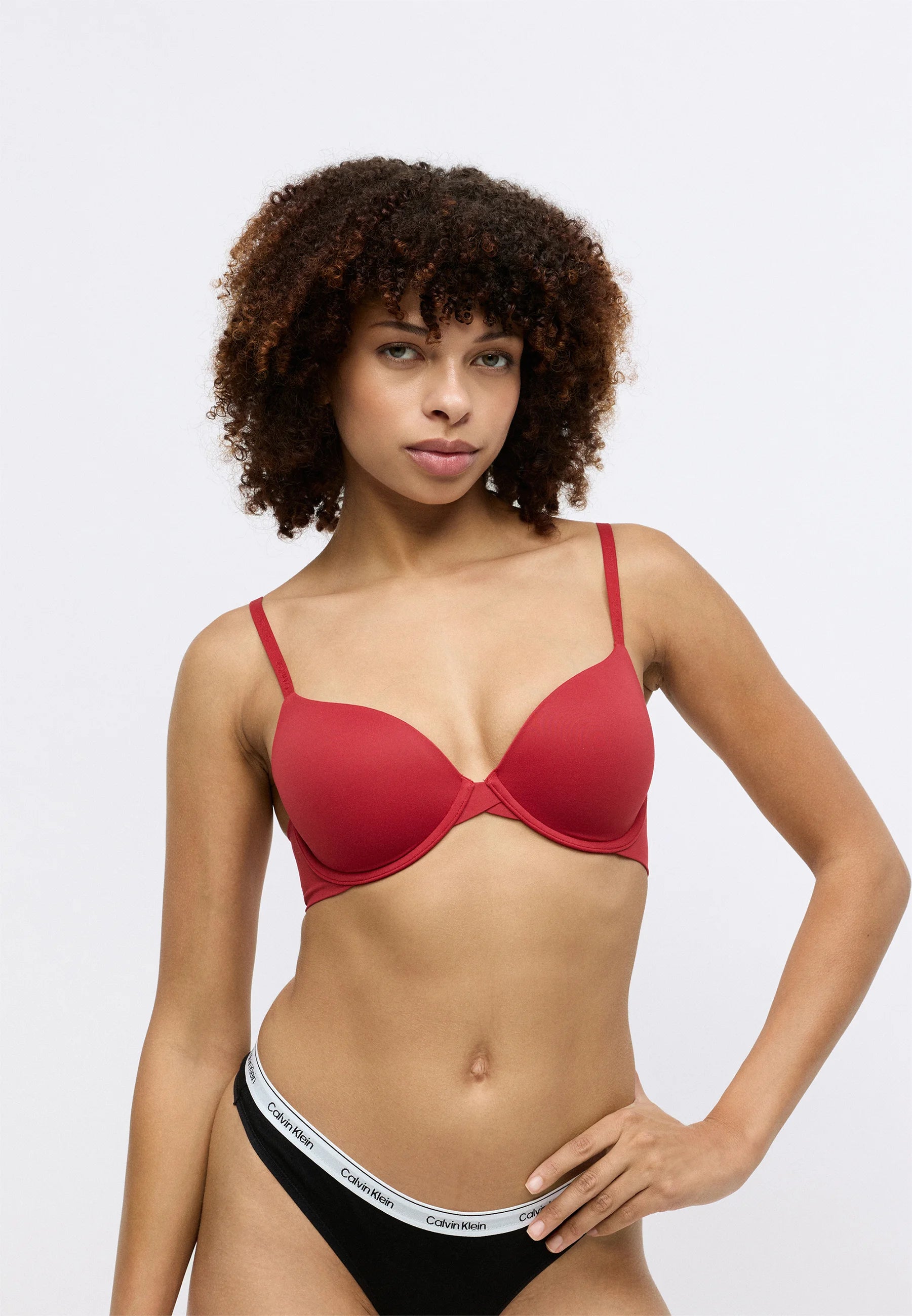 Calvin Klein Perfectly Fit Lightly Lined Multiway Bra – Red Stamp