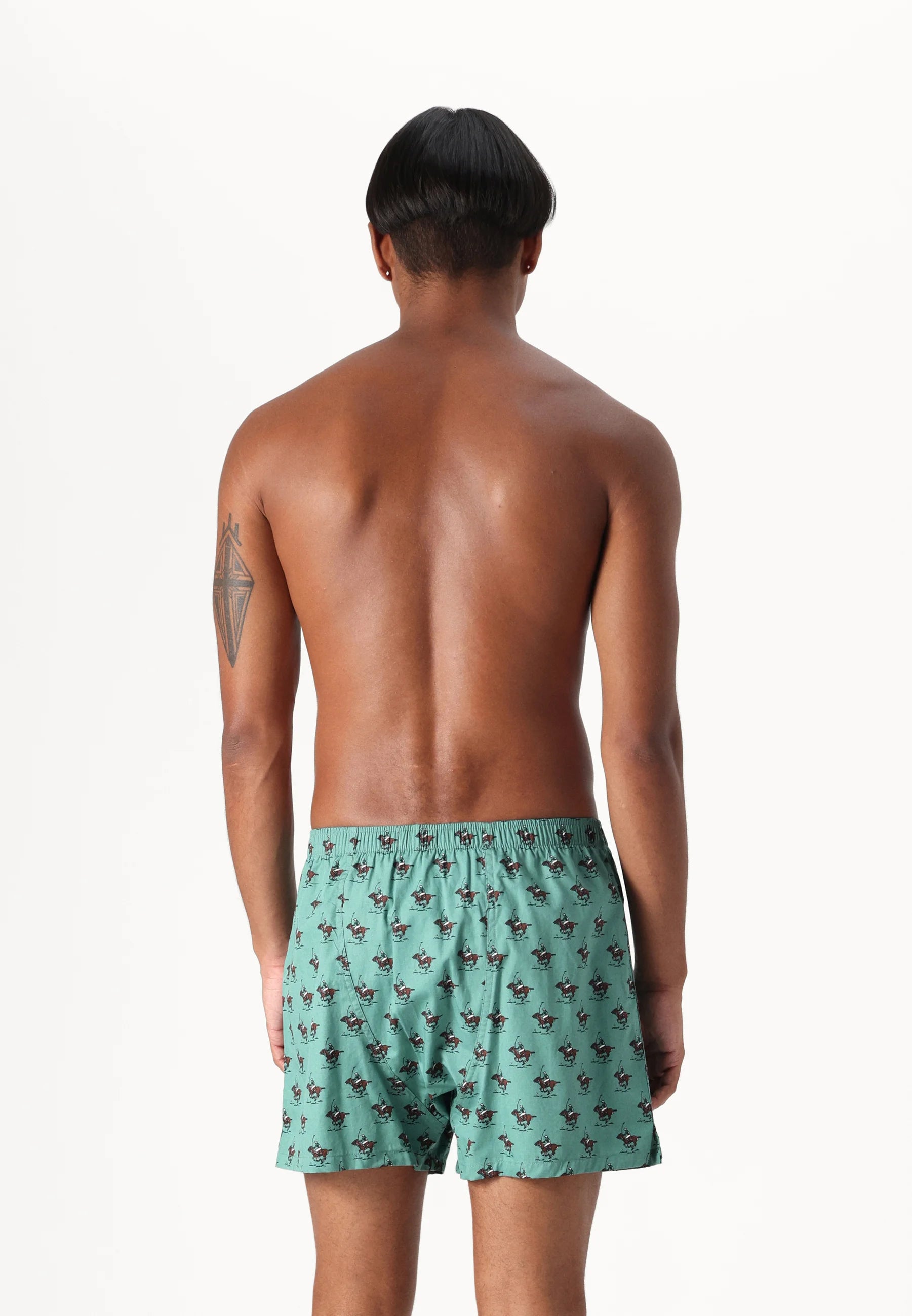 Bavlněné boxerky Polo Ralph Lauren – Single Pack – Fairway Green