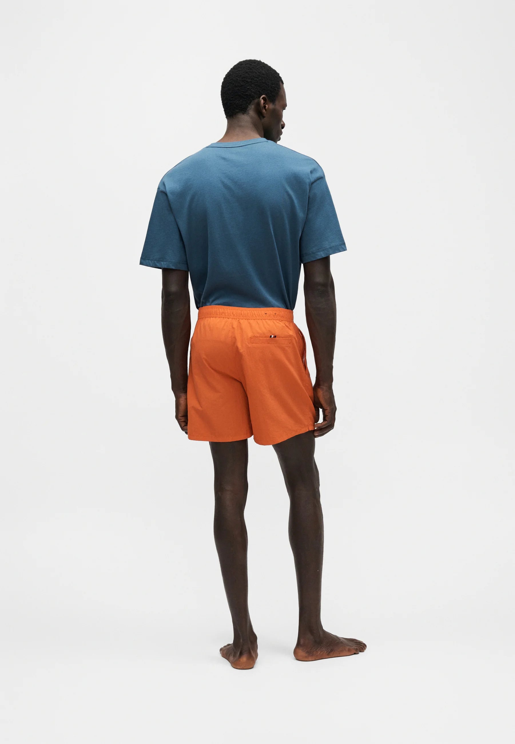 Tommy Hilfiger Drawstring Swim Shorts – Brilliant Orange