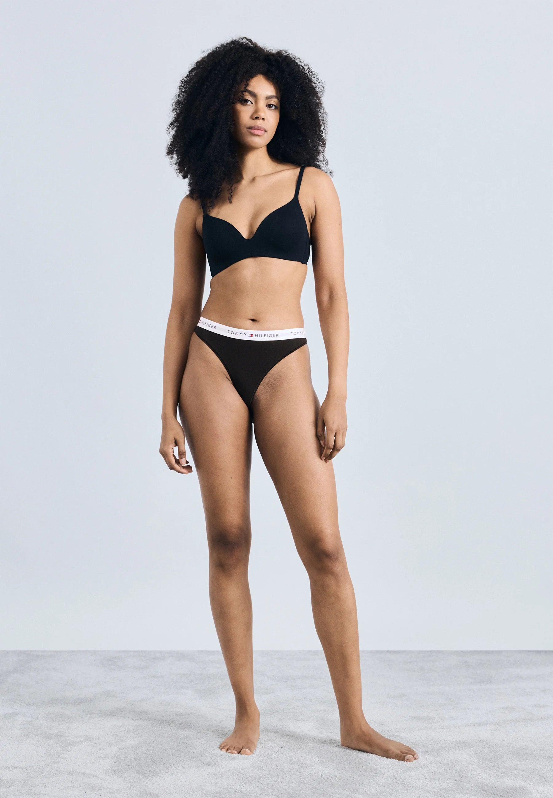 Tommy Hilfiger Thong 3-Pack – Black