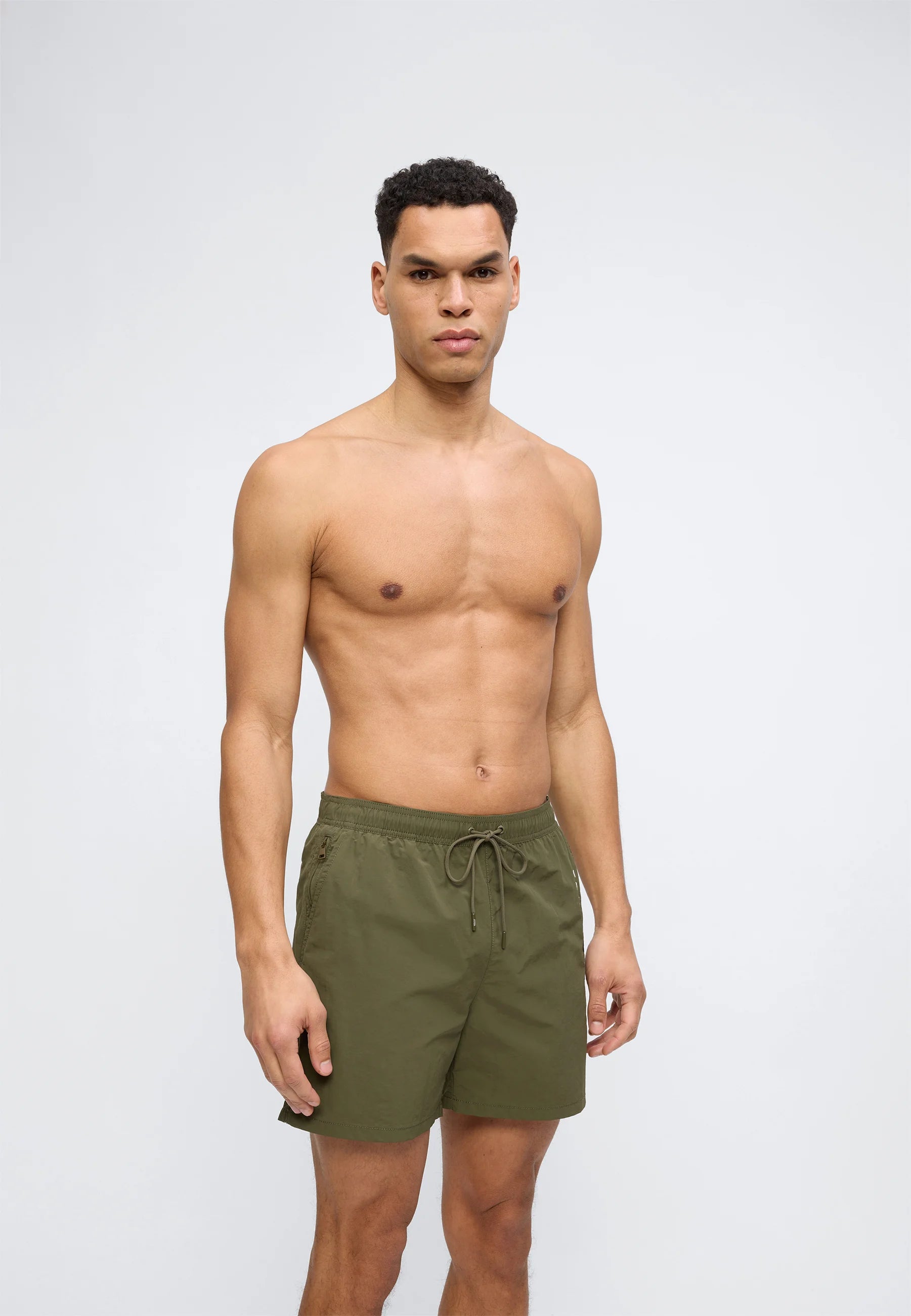 Short de bain Tommy Hilfiger – Vert armée