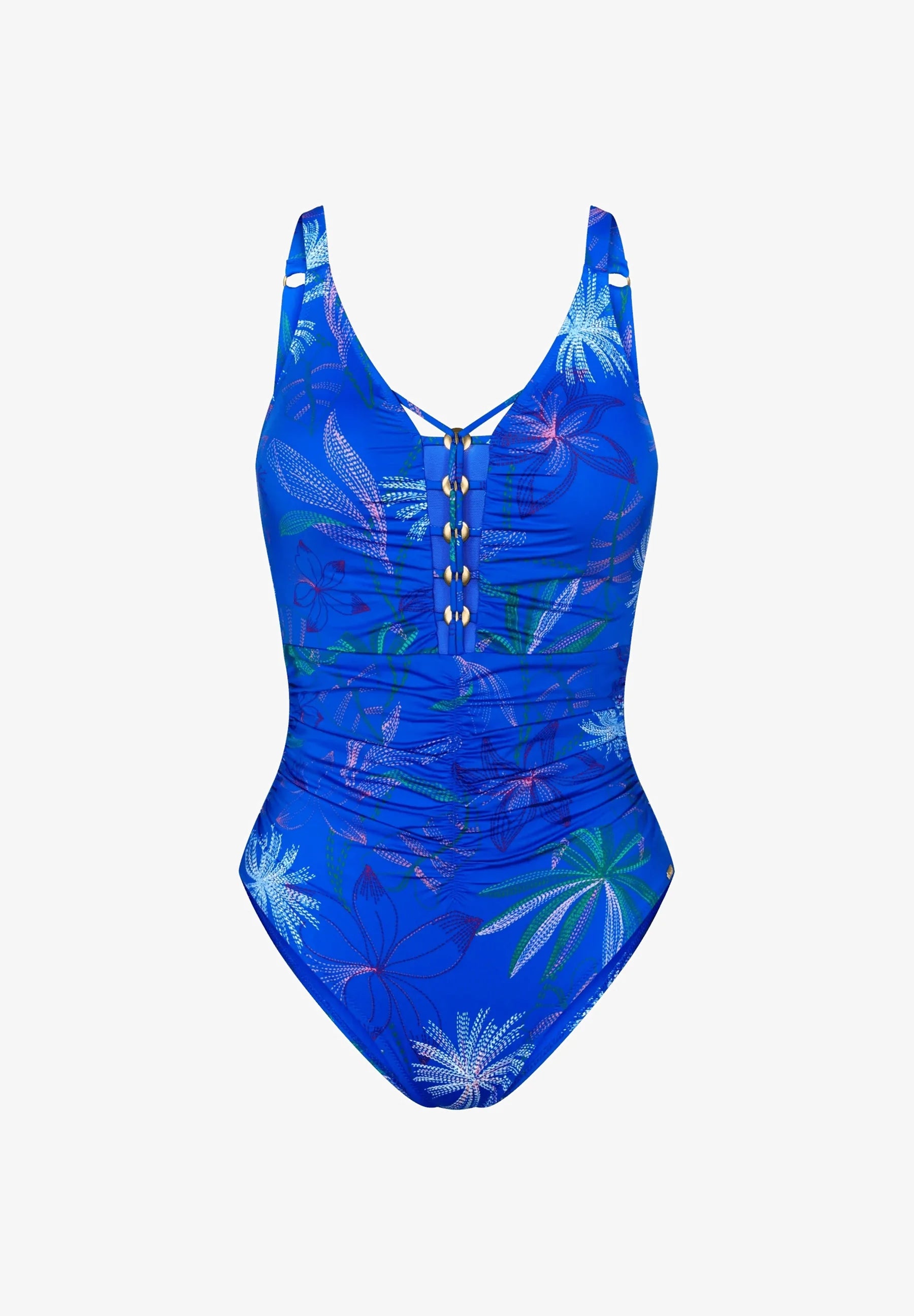 Triumph Summer Tropics Badeanzug – Blaue Kombination