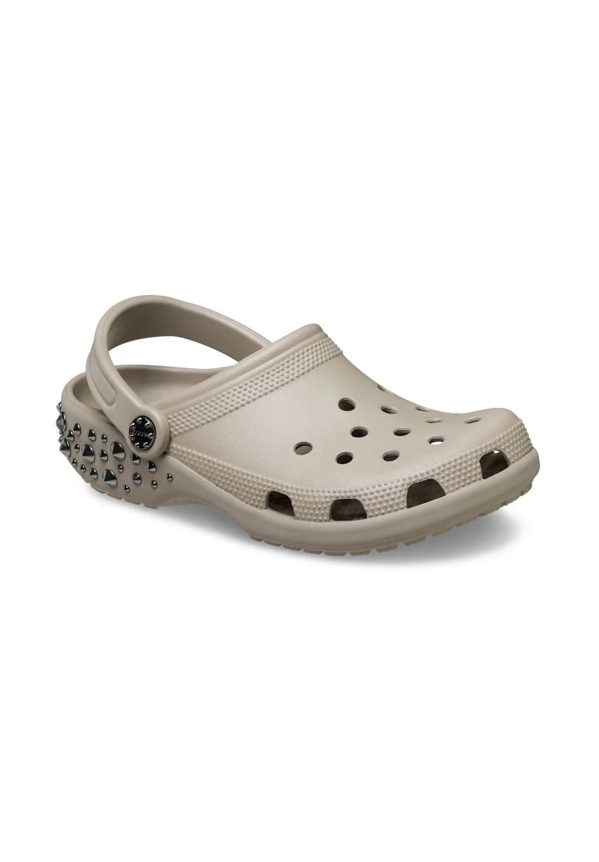 Sabots cloutés Crocs – Taupe