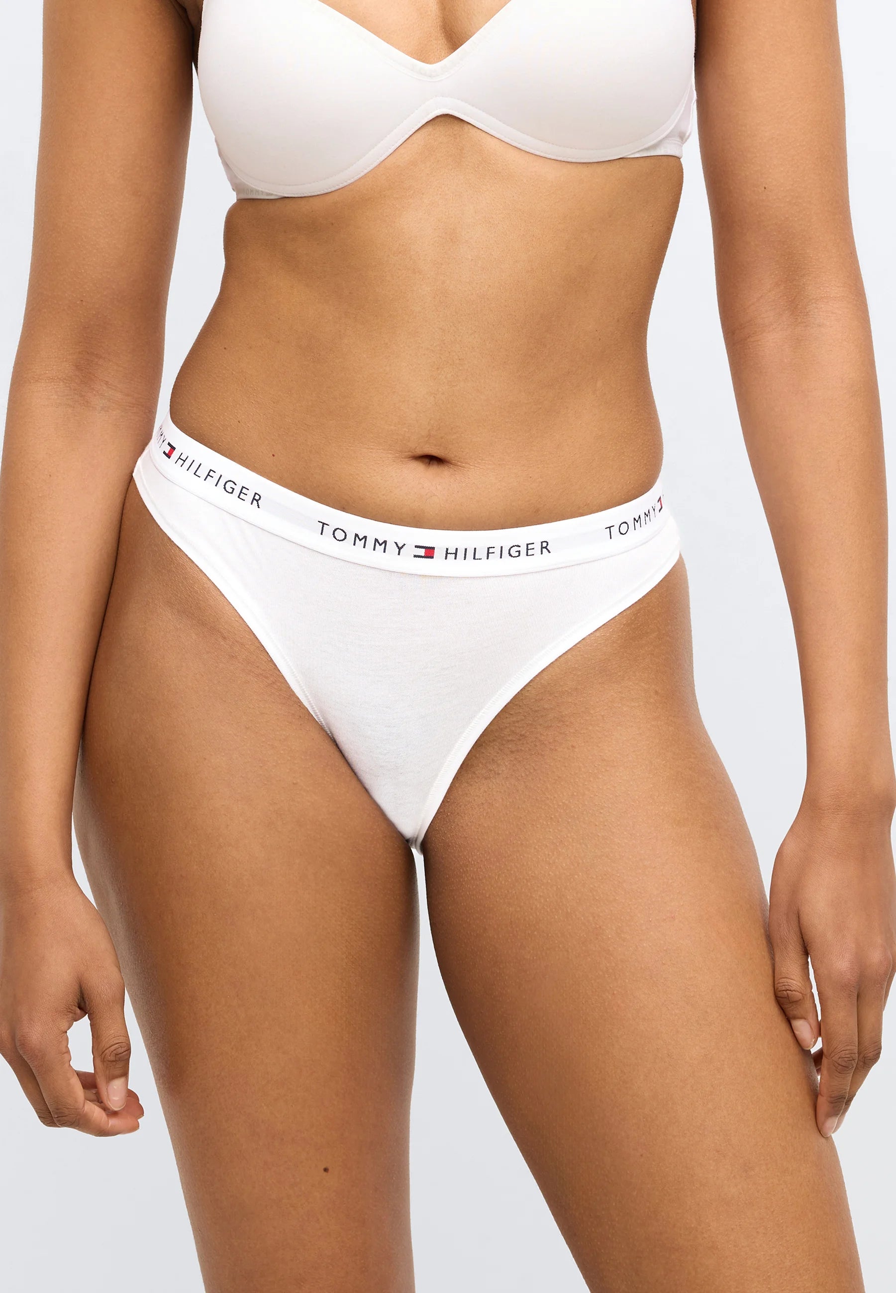 Tommy Hilfiger Briefs – 3 Pack, Medium Grey Heather, White, Black