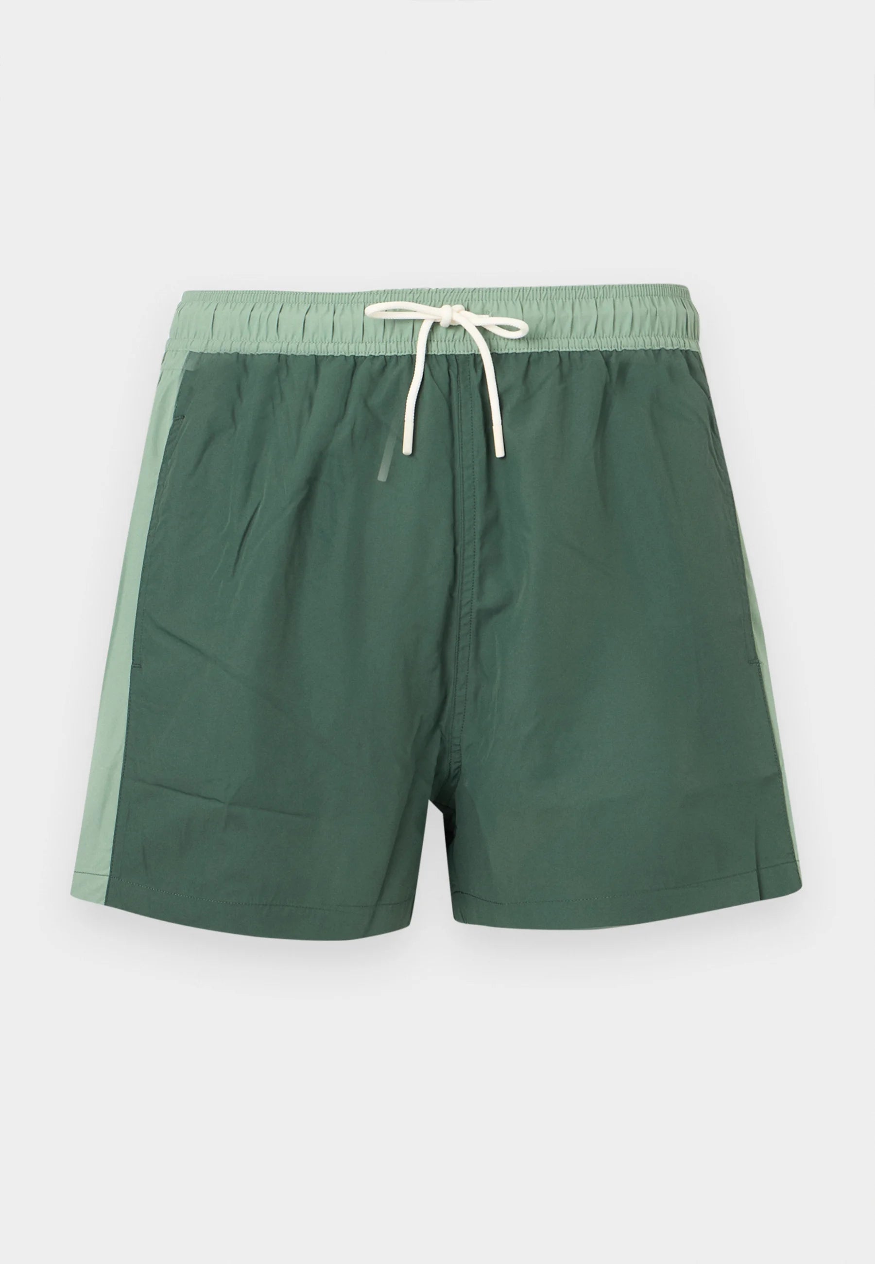 Spodenki kąpielowe Emporio Armani EA7 do sportów wodnych Colorblock – Cilantro, Green Bay