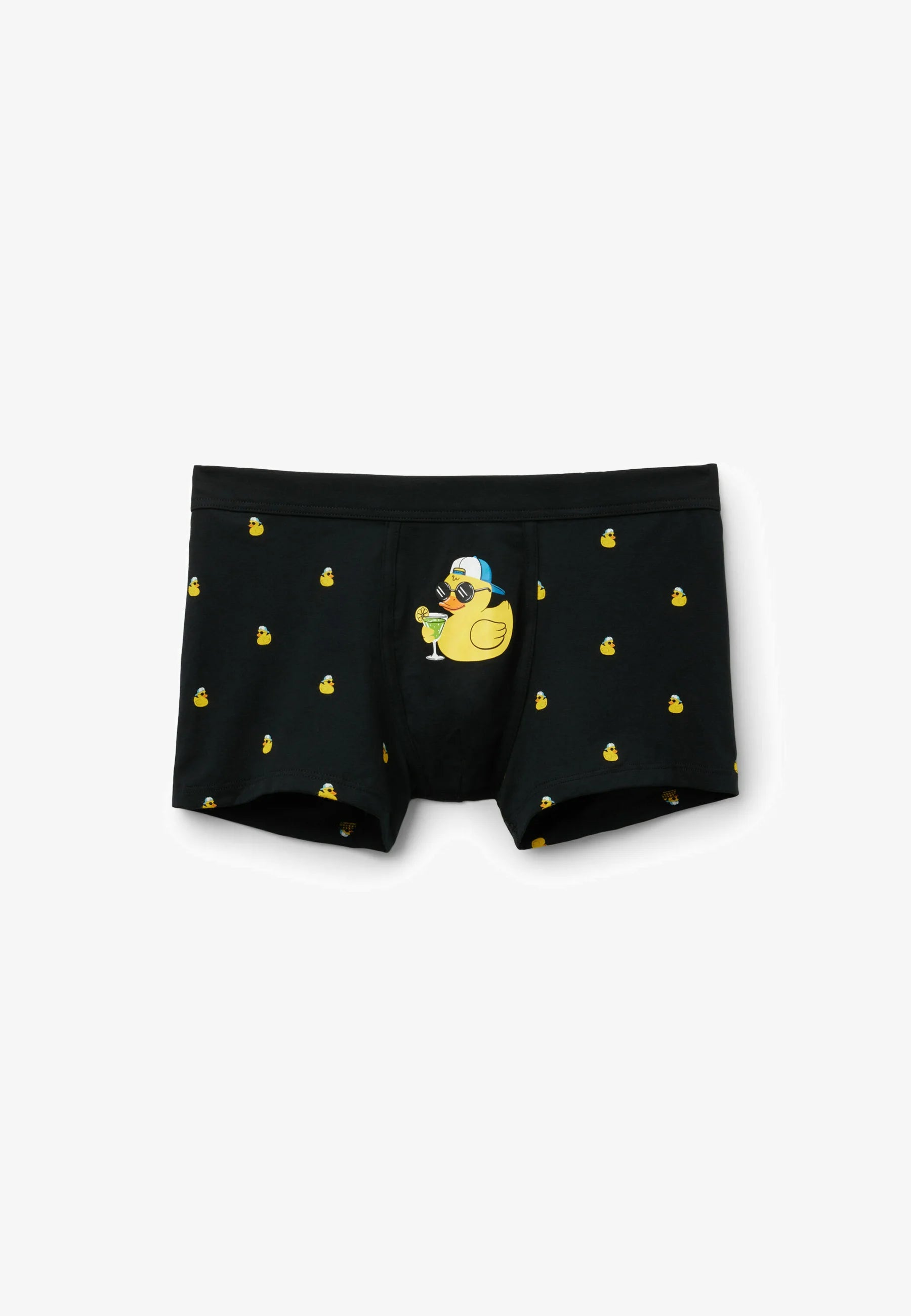 IUMAN Intimissimi Uomo Duck Print Superior Trunks – černé