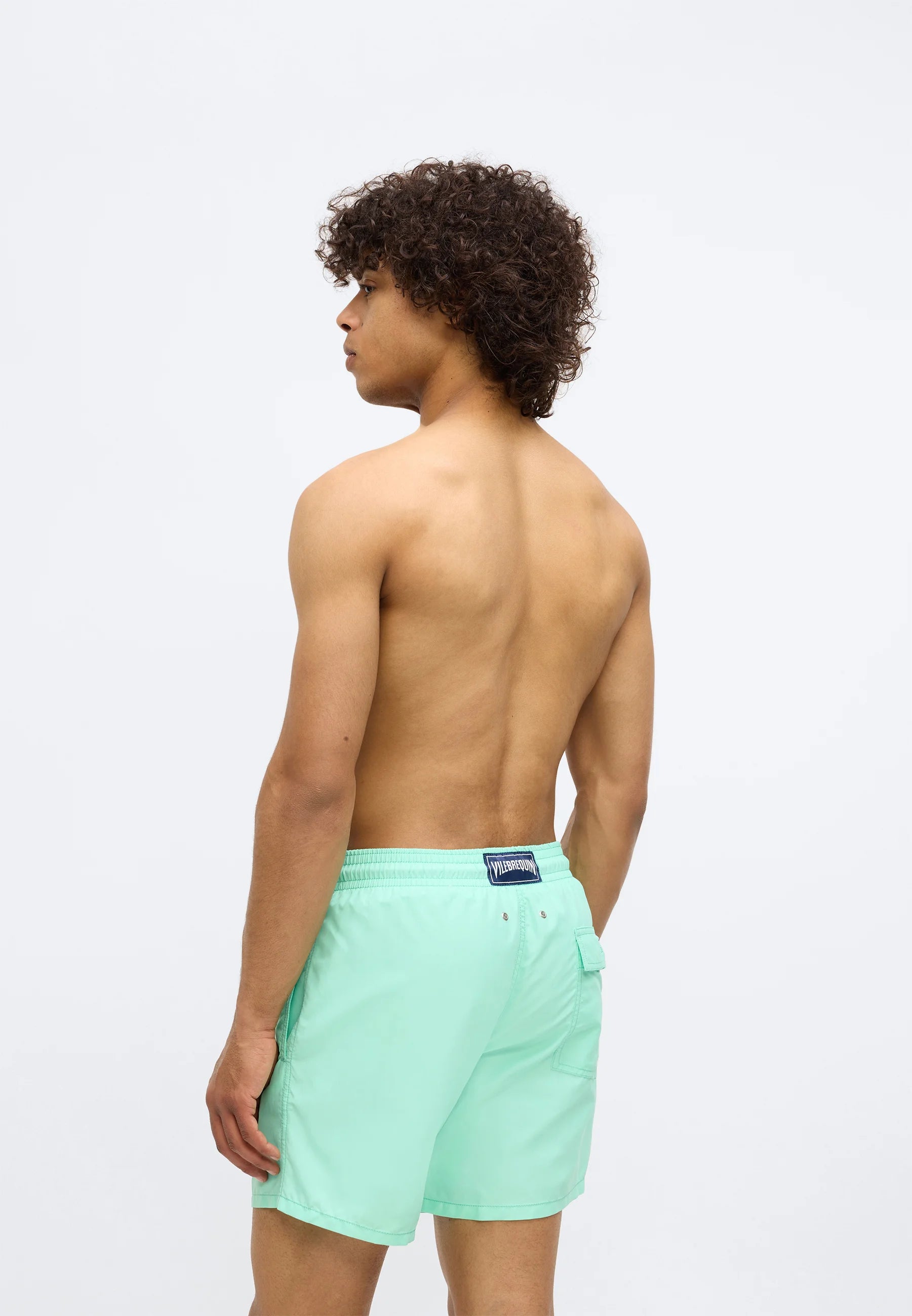 Short de Bain Vilebrequin Moorea – Bleu Caraïbe