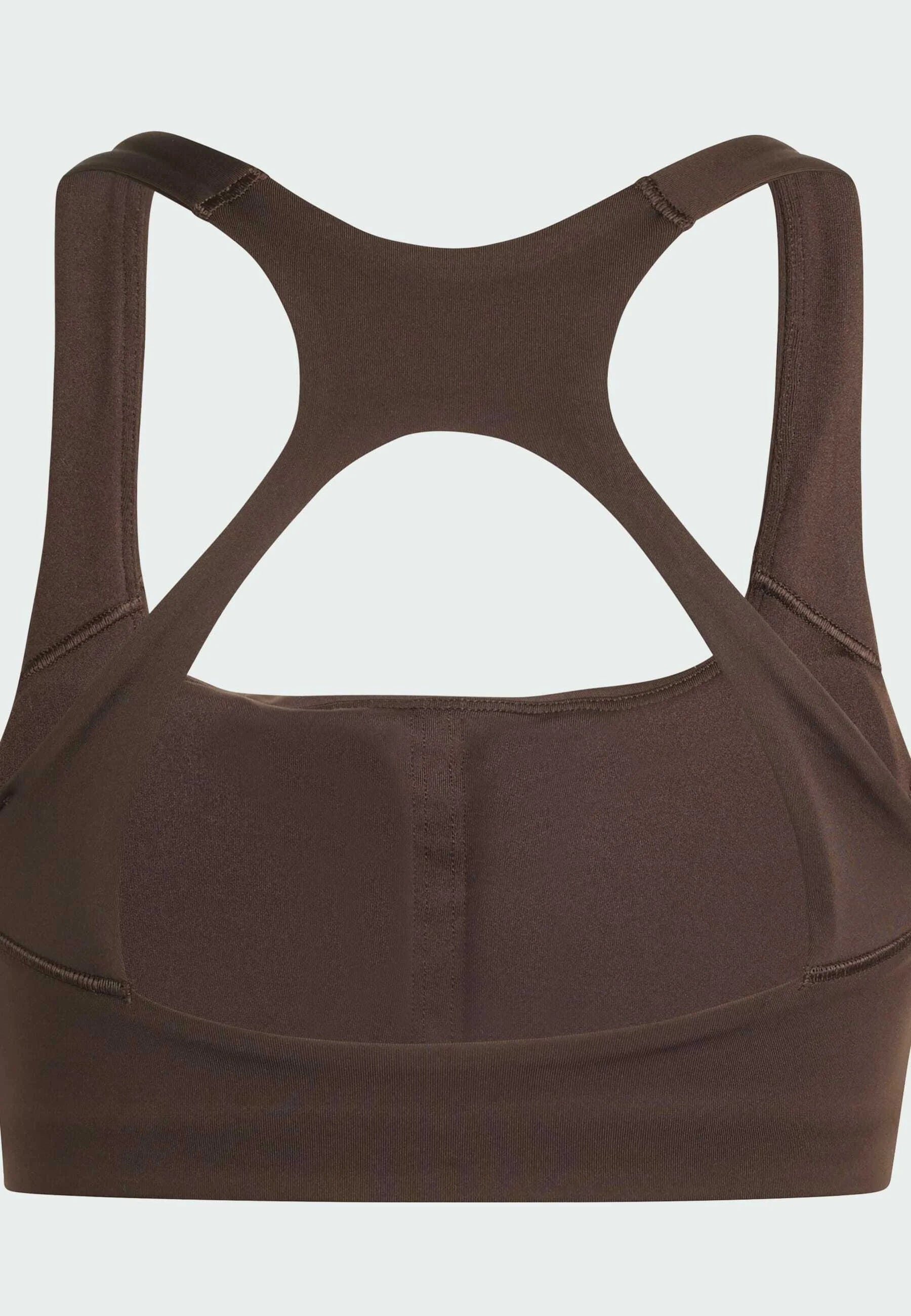 Podprsenka Adidas Performance Optime Workout Medium Support – Aurora Coffee