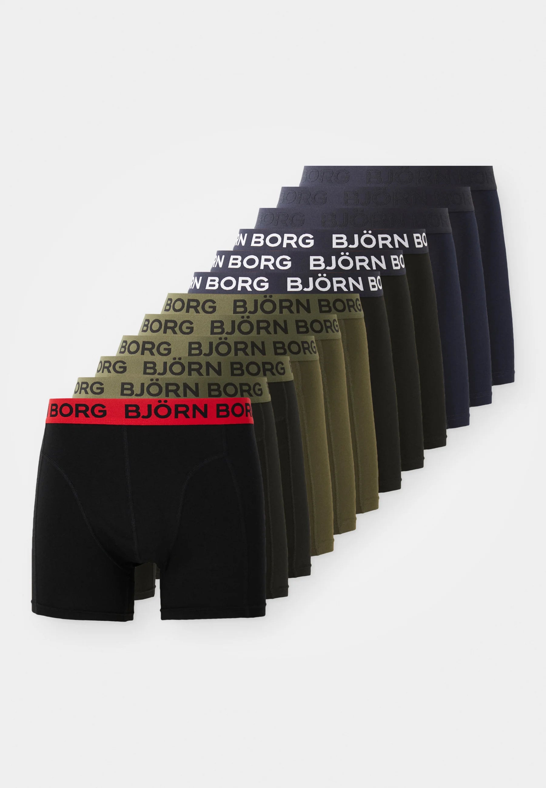Björn Borg 12 Pack Boxer Briefs – Multi Coloured