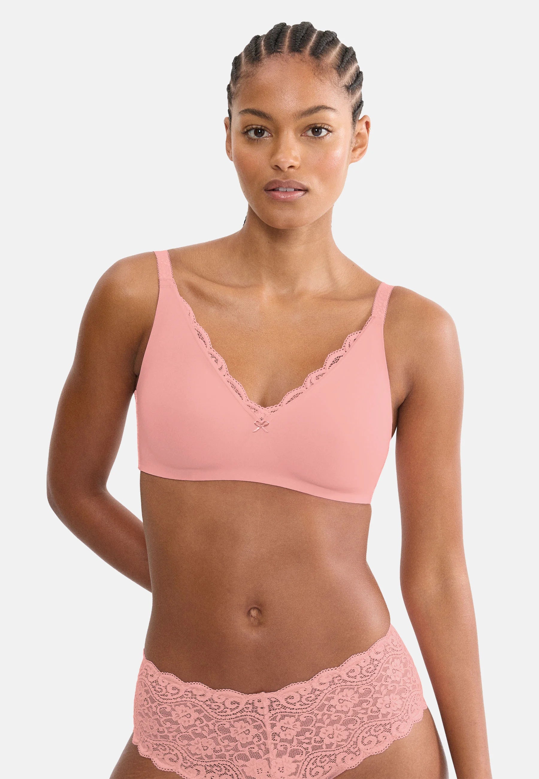 Triumph Amourette N01 T-Shirt-BH – Kirschrose