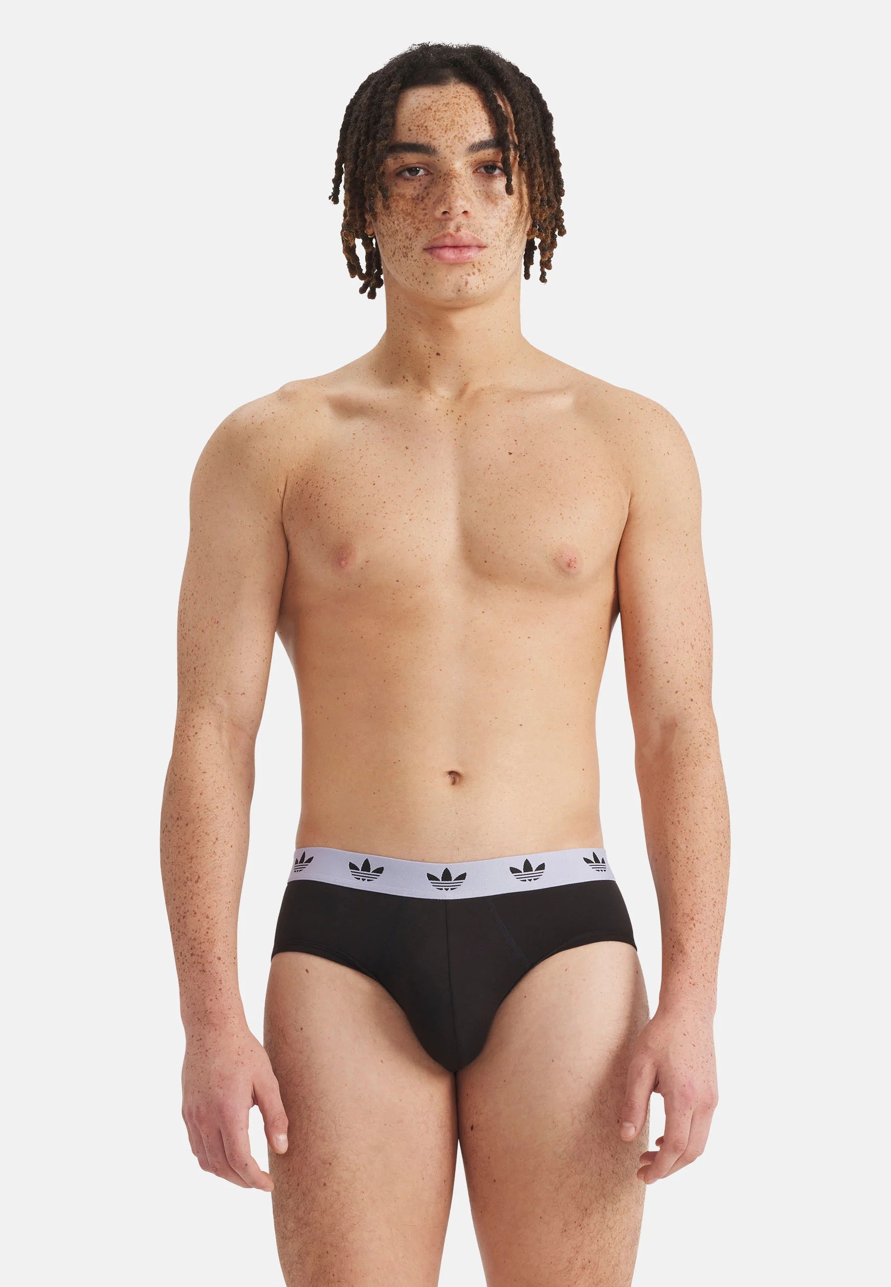 Adidas Originals 6 Pack Briefs – Black, Multicolor