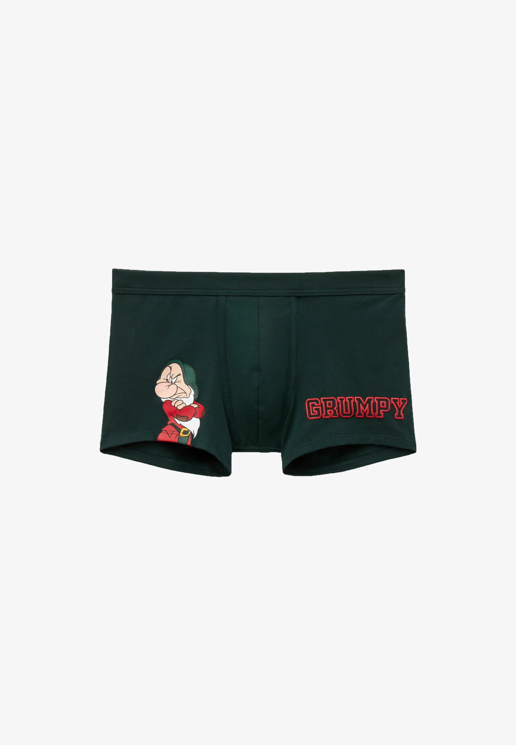 IUMAN Intimissimi Uomo Grumpy Disney Print Trunks – Green