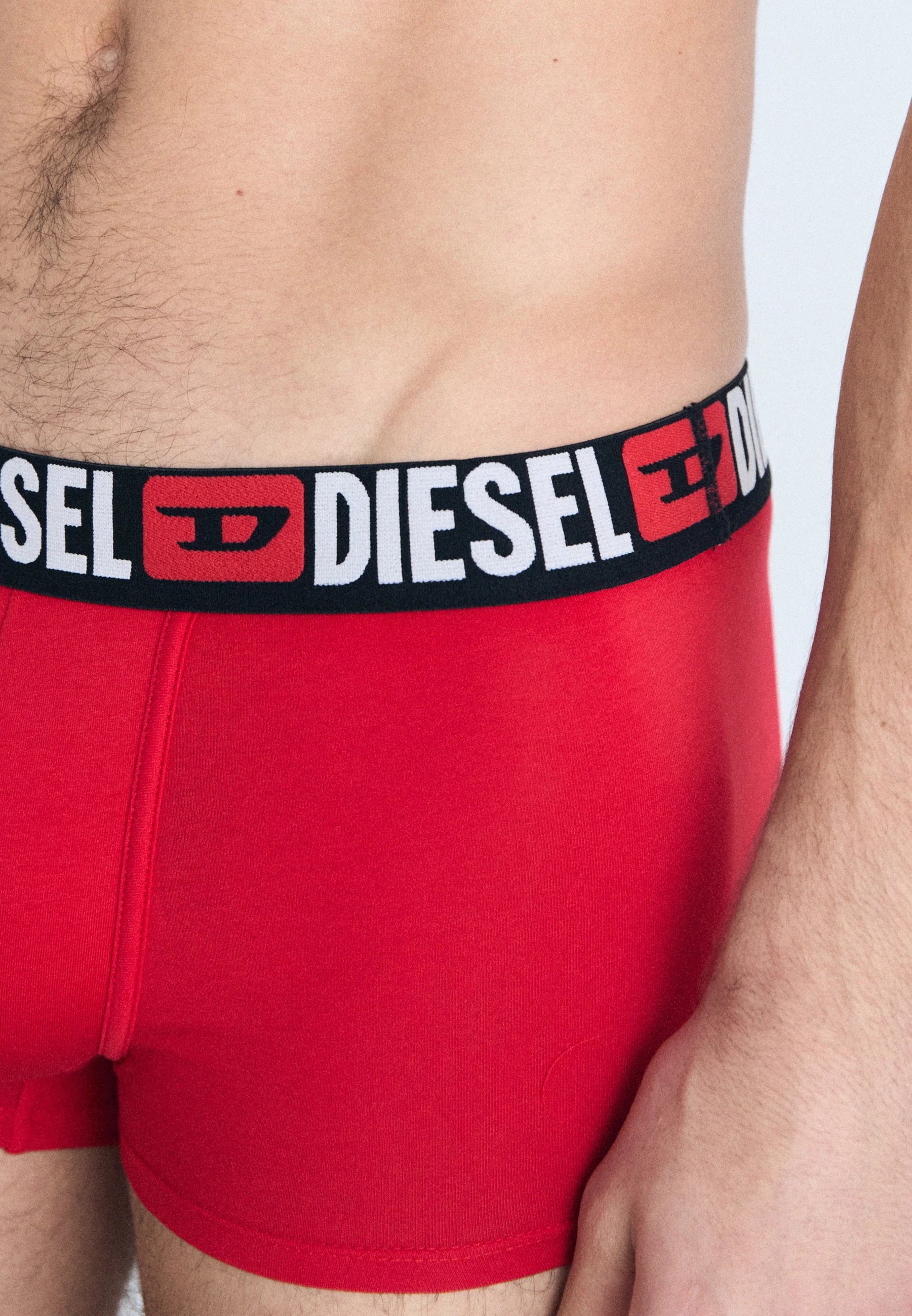 Lot de 3 boxers Diesel Damien Threepack – Noir, Gris, Rouge