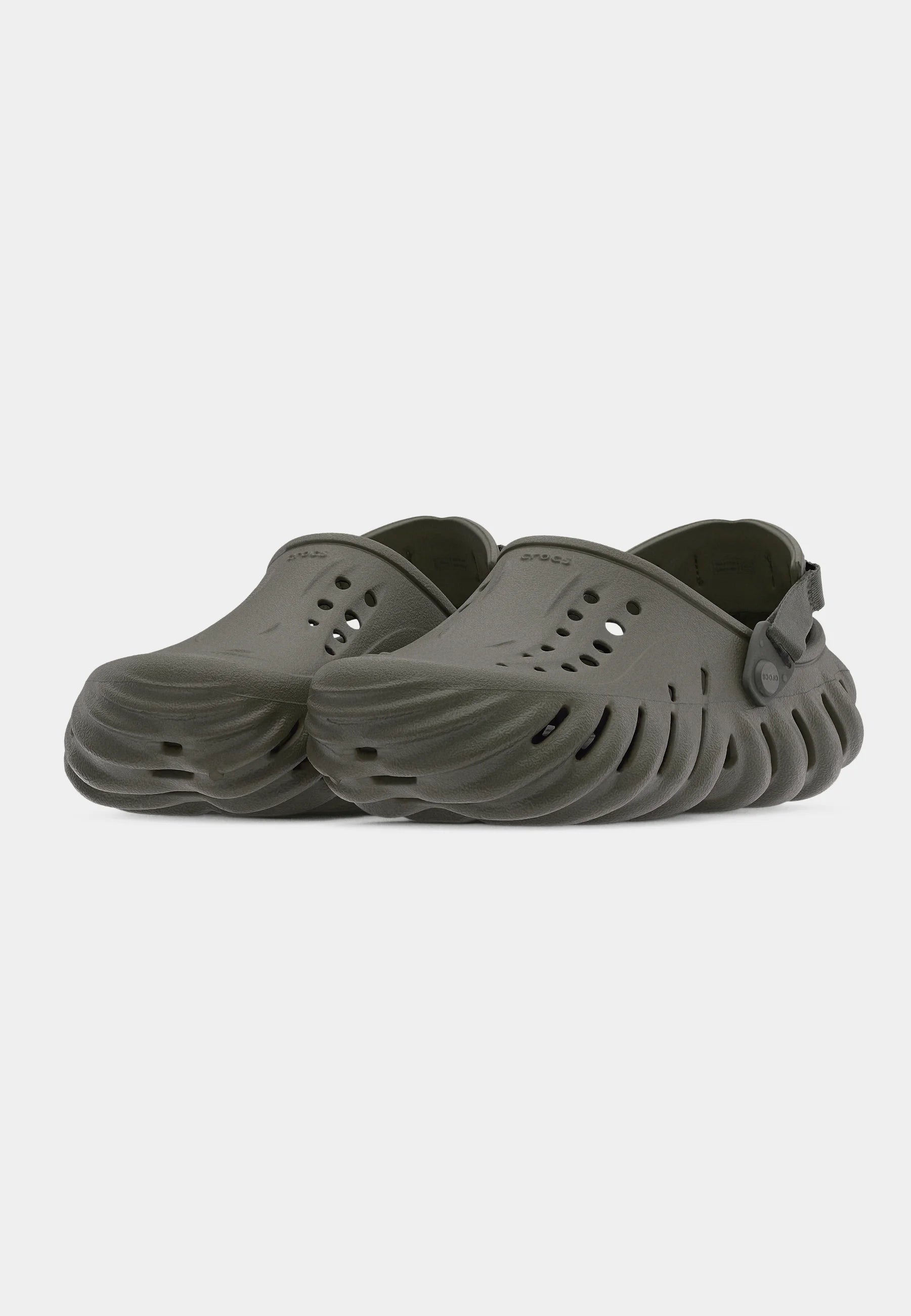 Crocs Echo Mules – Dusty Olive