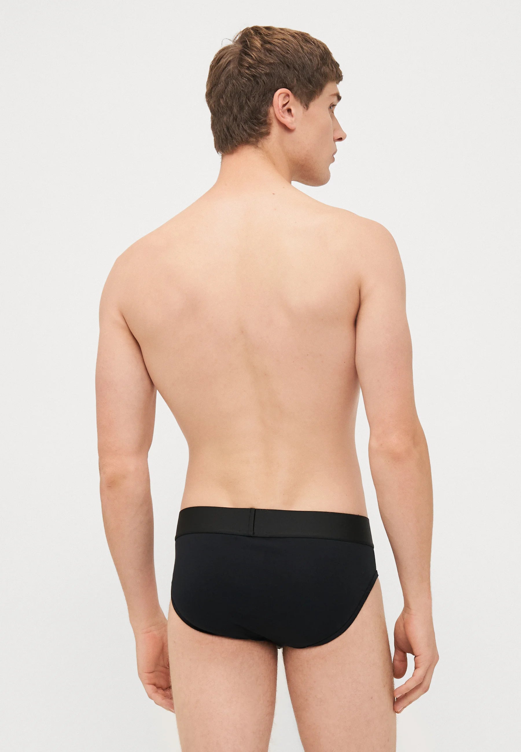 Versace Cotton Stretch Briefs – Low Rise – 2 Pack – White, Black