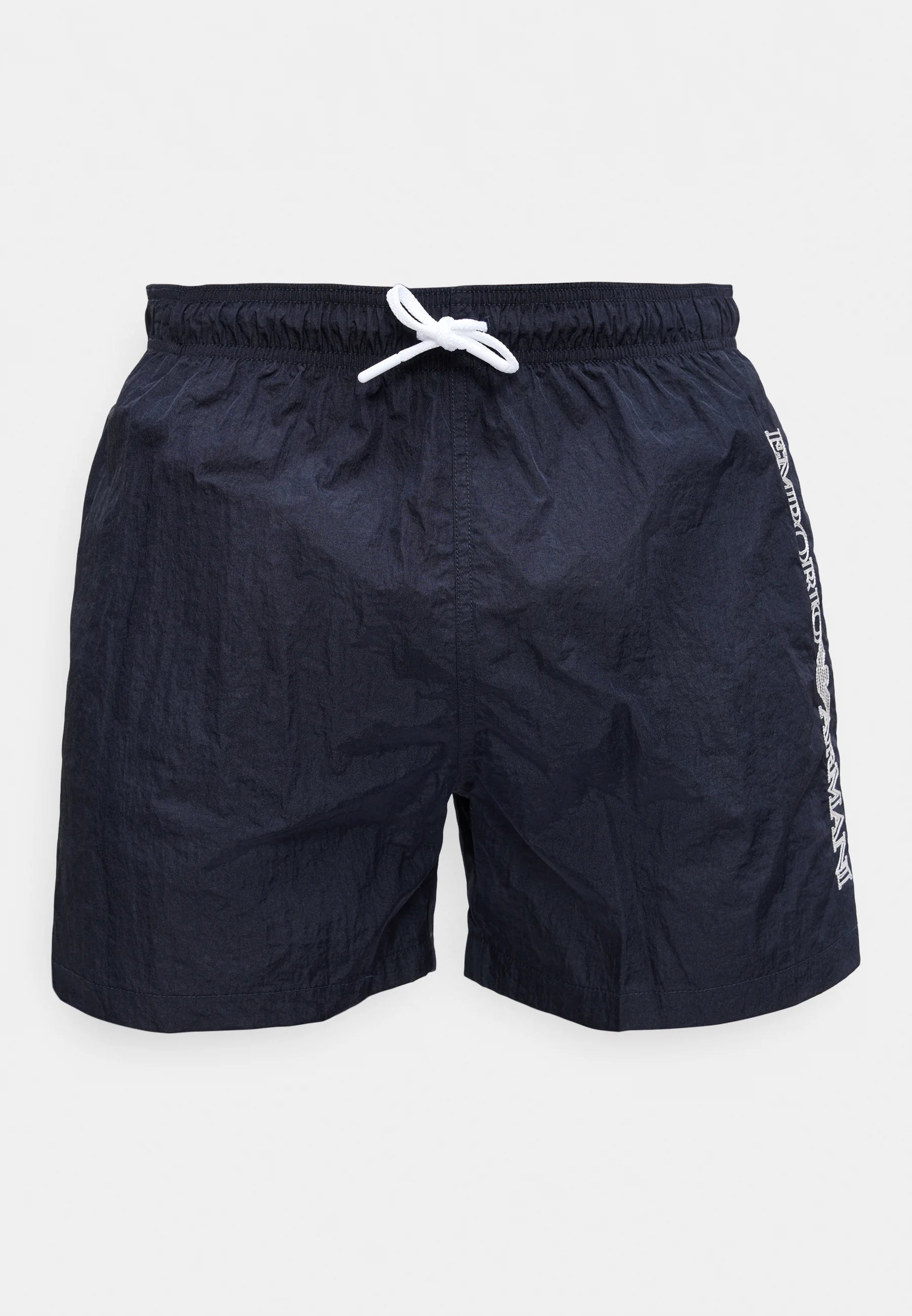 Short de bain boxer avec logo brodé Emporio Armani EA7 - Bleu