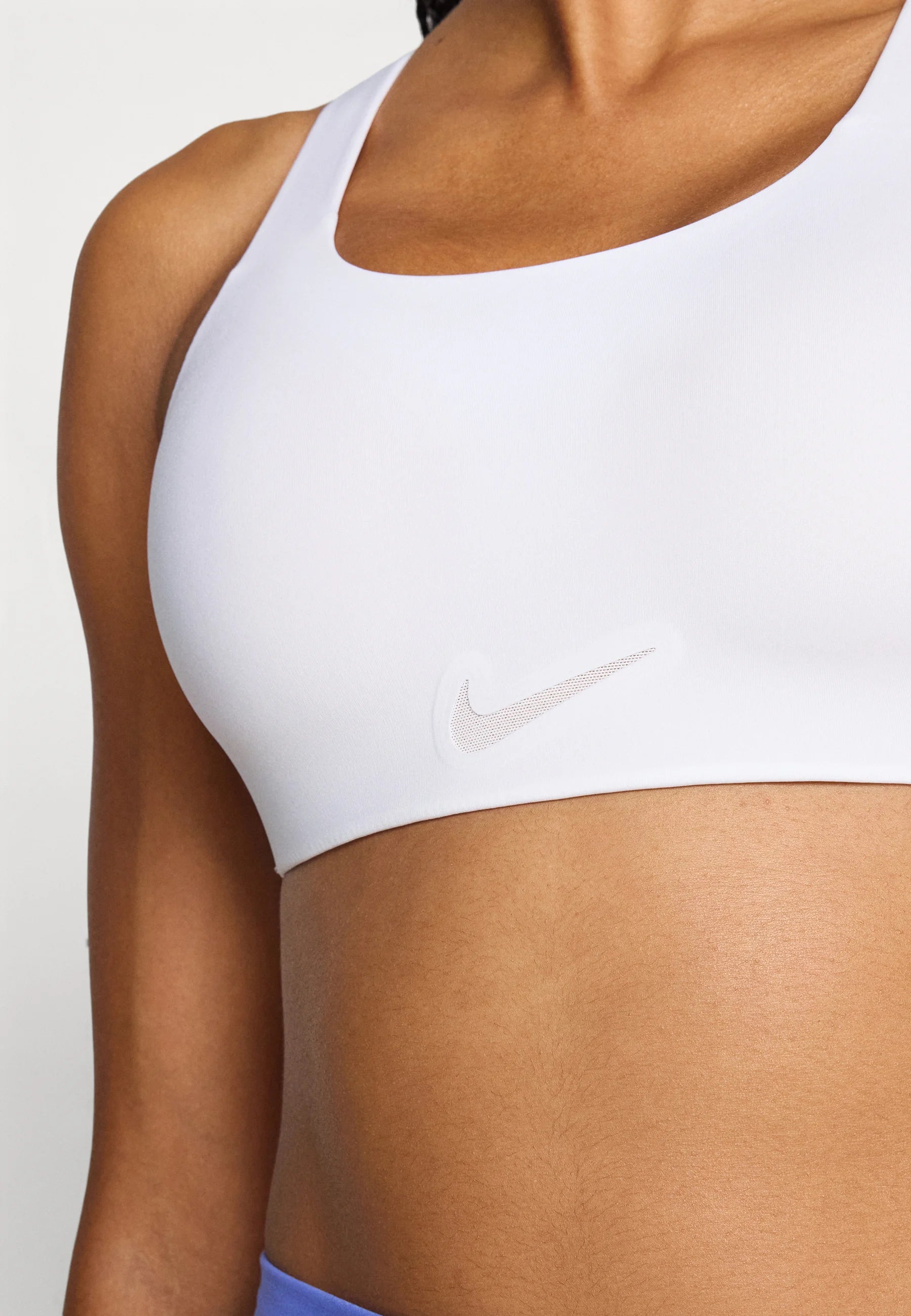 Sportovní podprsenka Nike Rival High Support – bílá