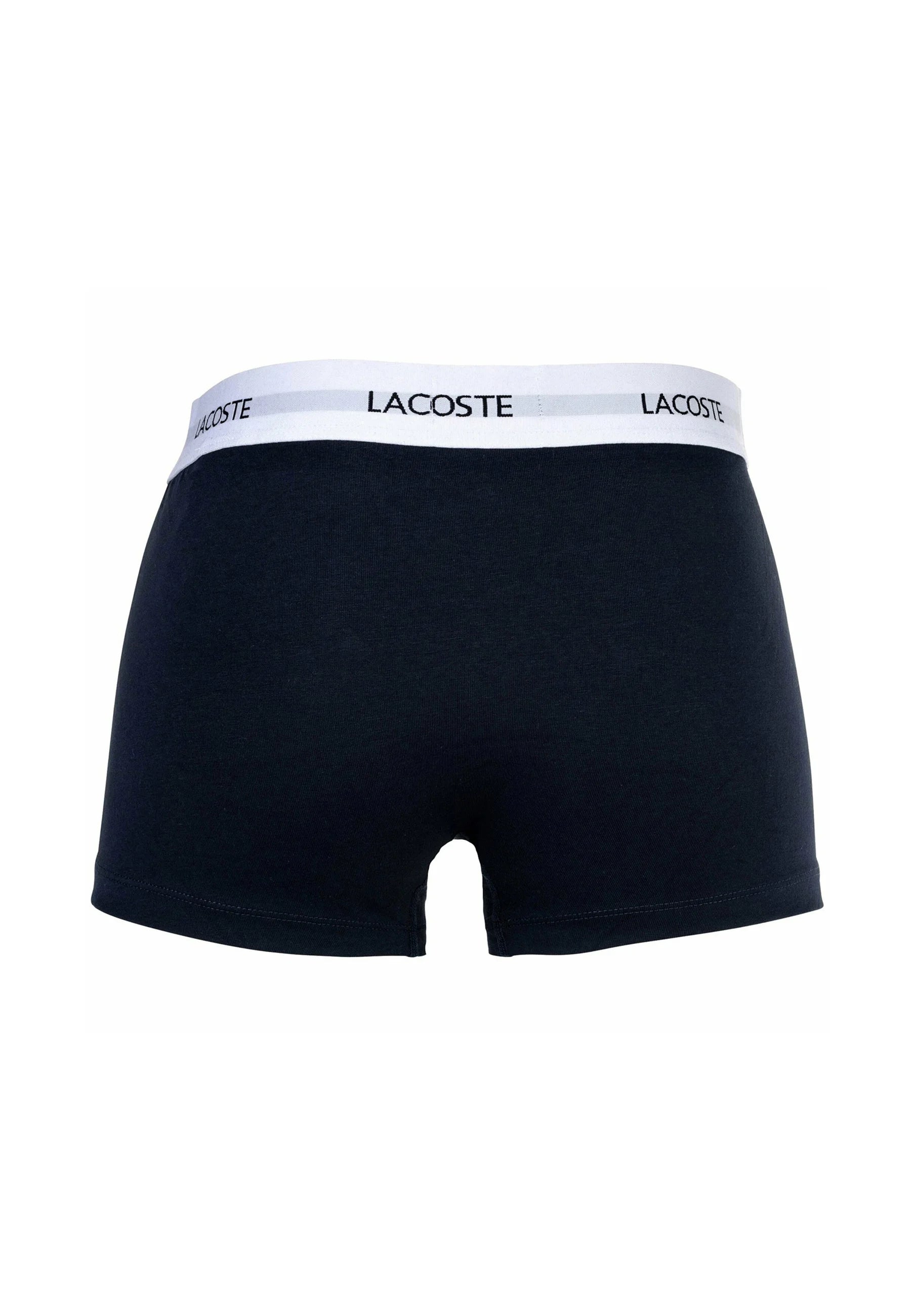 Lacoste 6 Pack Stretch Logobund Trunks – tmavě modré