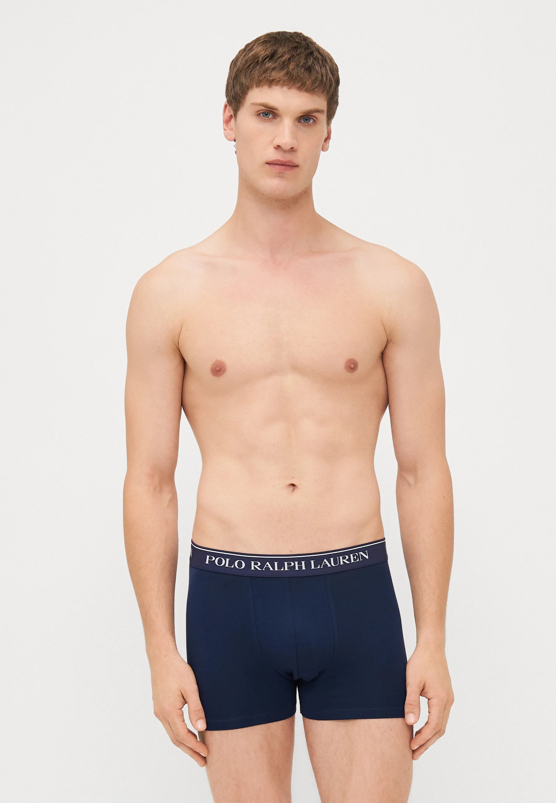Polo Ralph Lauren Cotton Stretch Trunks – 5 Pack – White, Pink, Light Blue, Berry, Navy