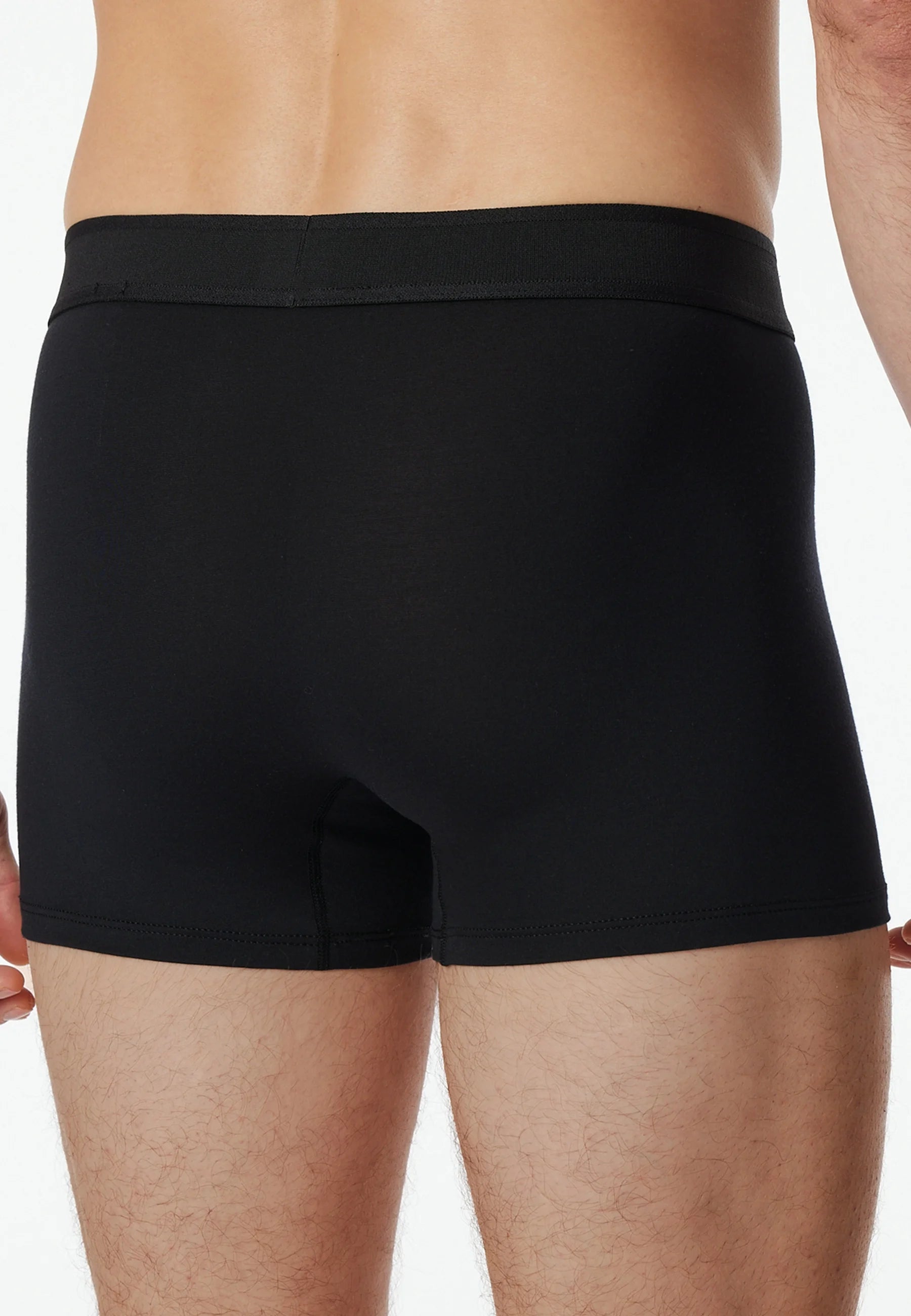 Schiesser Modal Stretch Trunks – Black