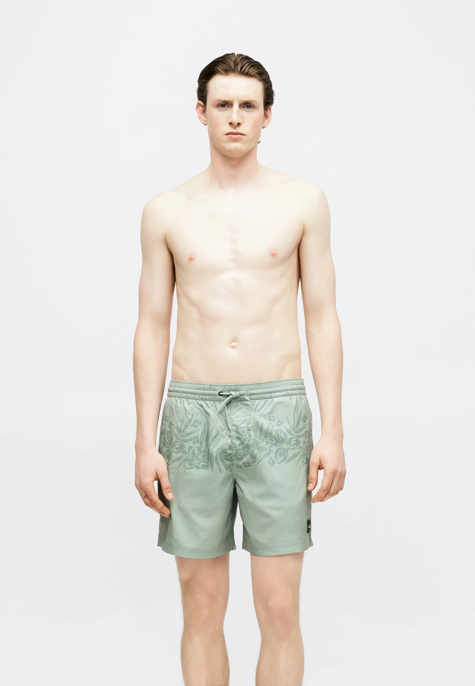 Plavecké šortky O’Neill Uni Flower – zelené