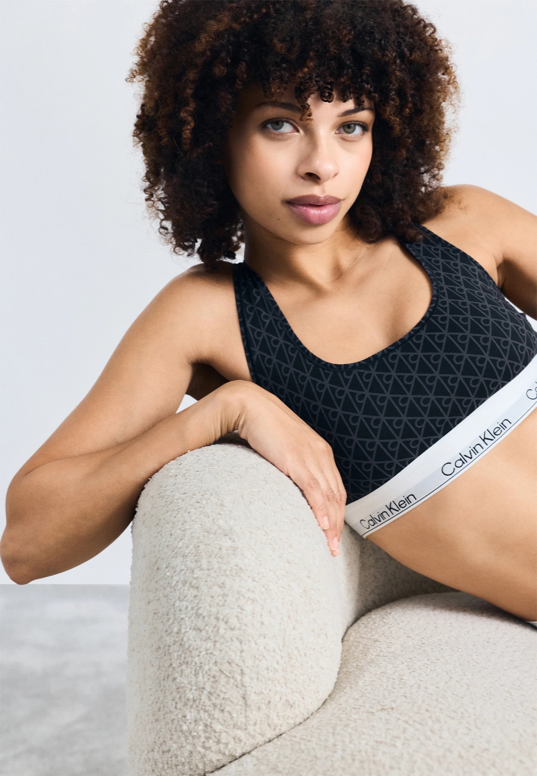 Soutien-gorge souple Calvin Klein Bustier - Noir, Gris Ashford