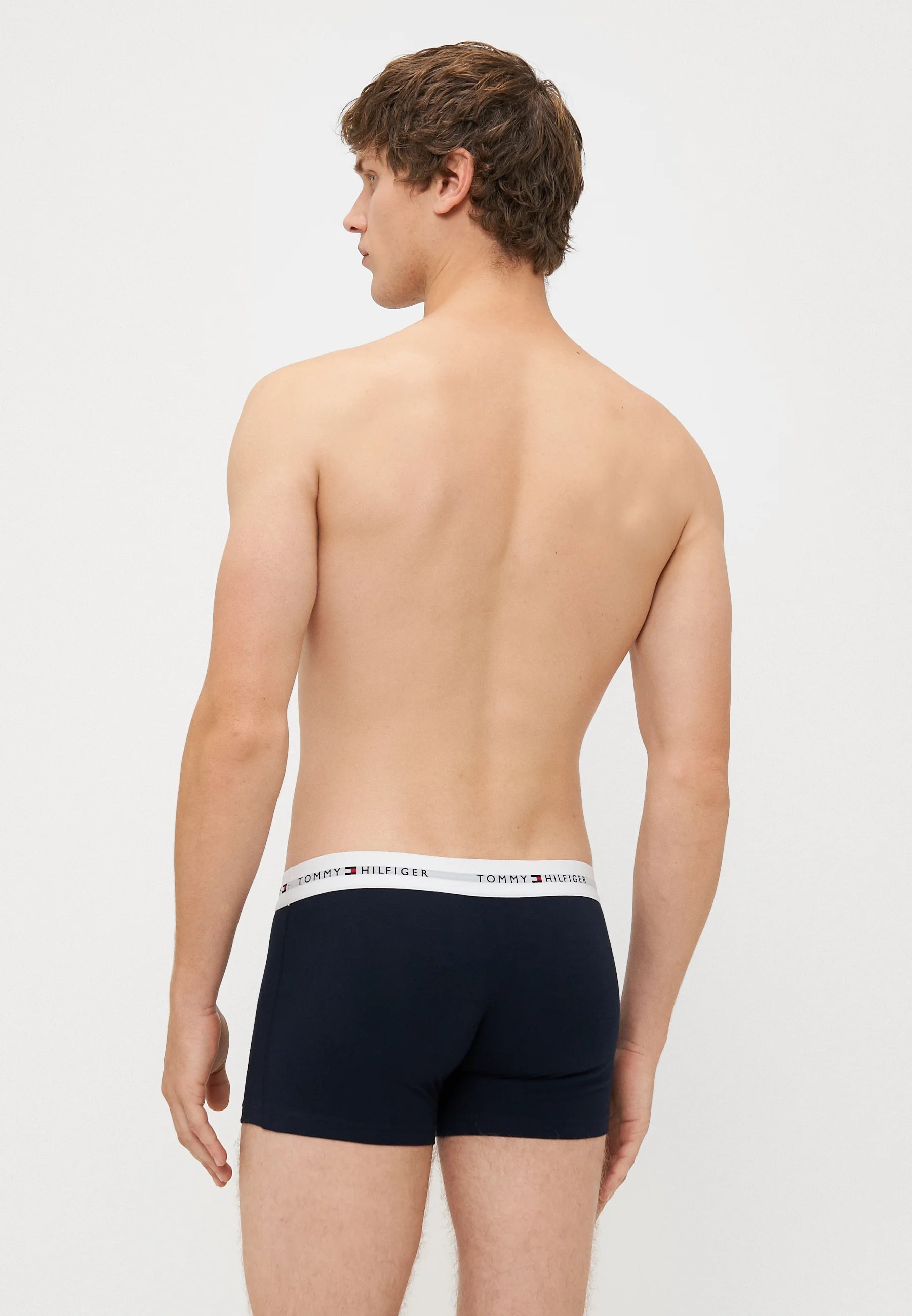 Tommy Hilfiger Signature Trunk 5er-Pack – Desert Sky, Antiksilber, Weiß
