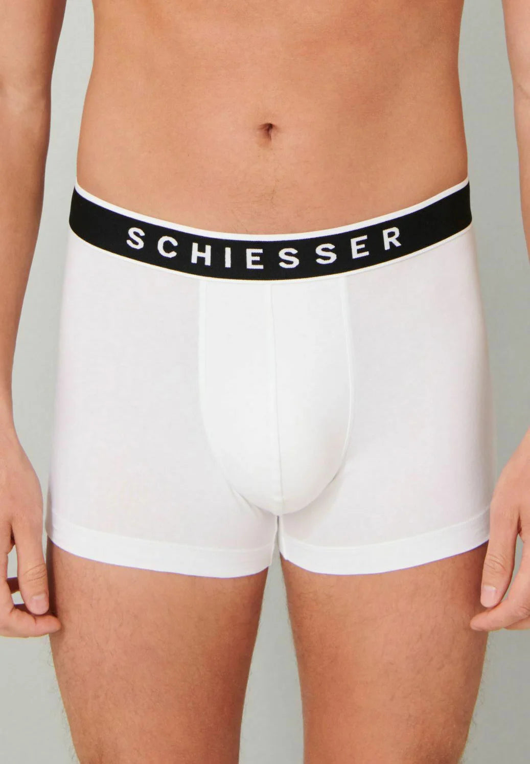 Schiesser 95 5 Cotton Trunks 6 Pack – White