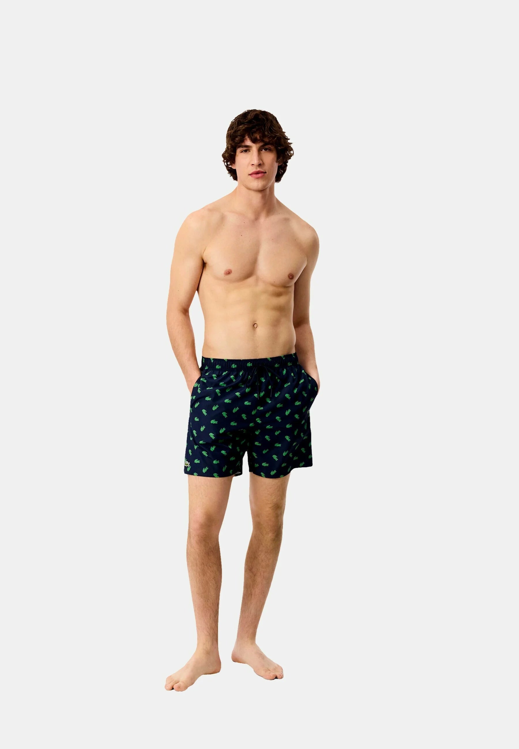 Pantaloncini da bagno Lacoste – Blu scuro