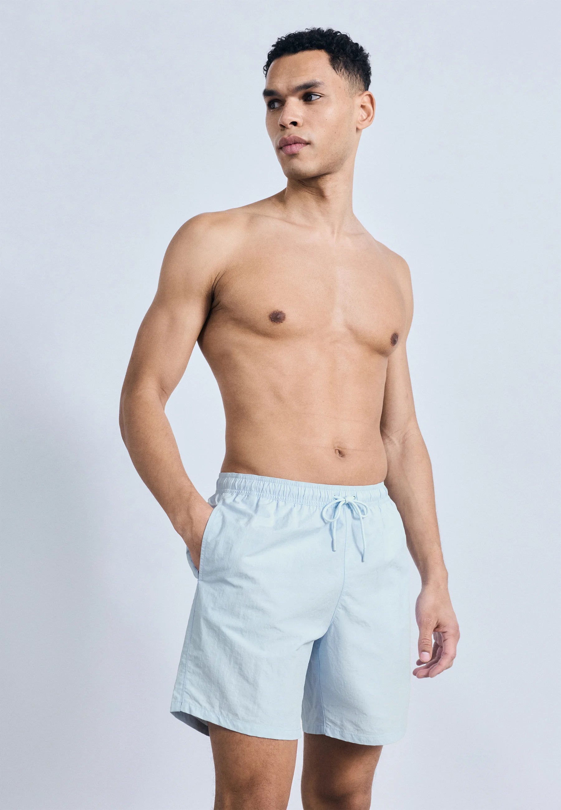 Tommy Hilfiger Flag-Badeshorts – Keepsake Blue