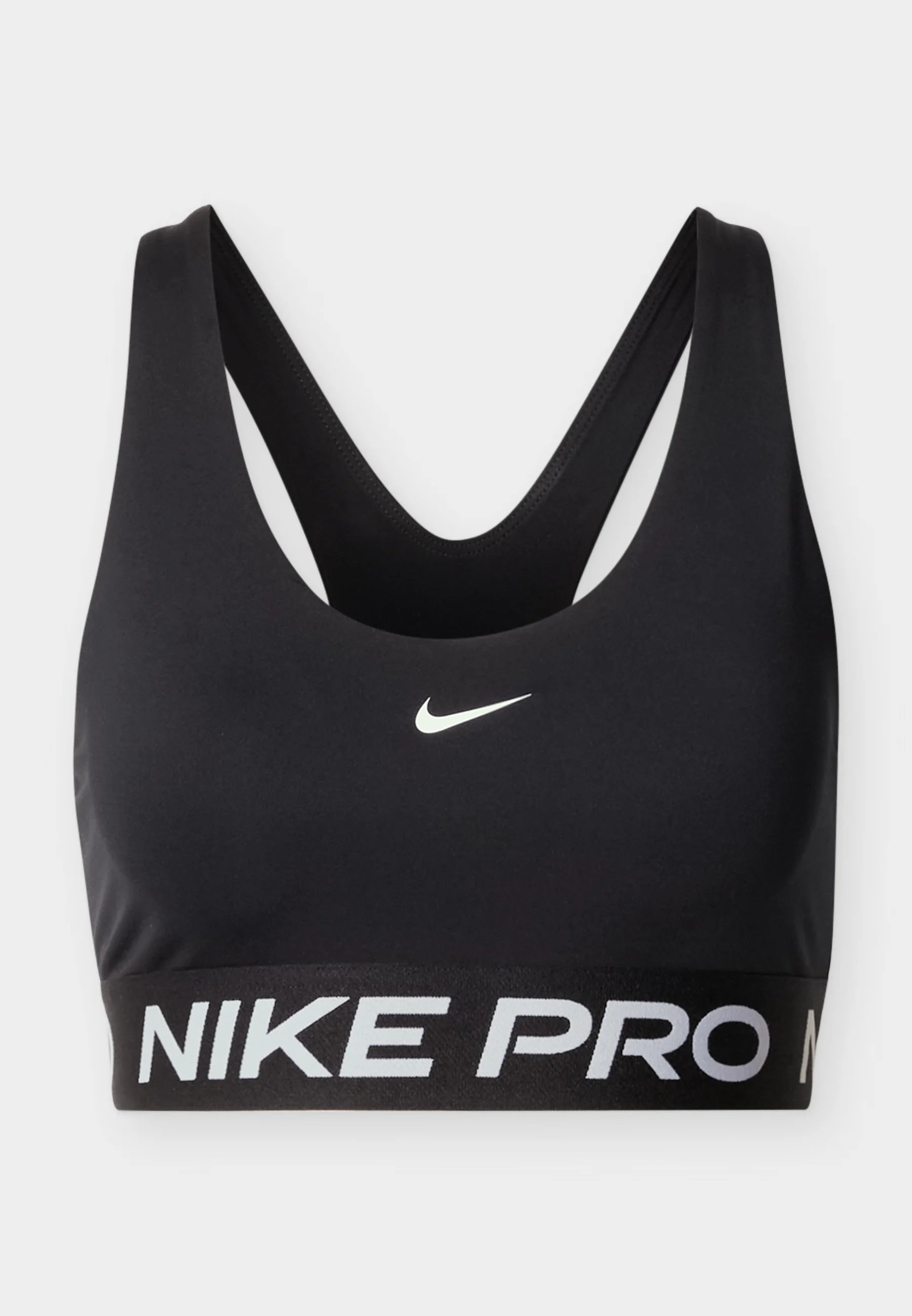 Nike 365 Sport-BH mit mittlerem Halt – Schwarz, Weiß
