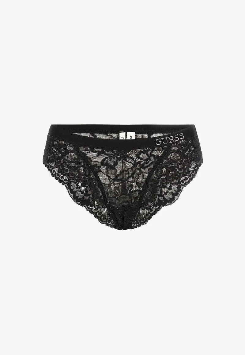Guess Sara Slip in pizzo – Nero