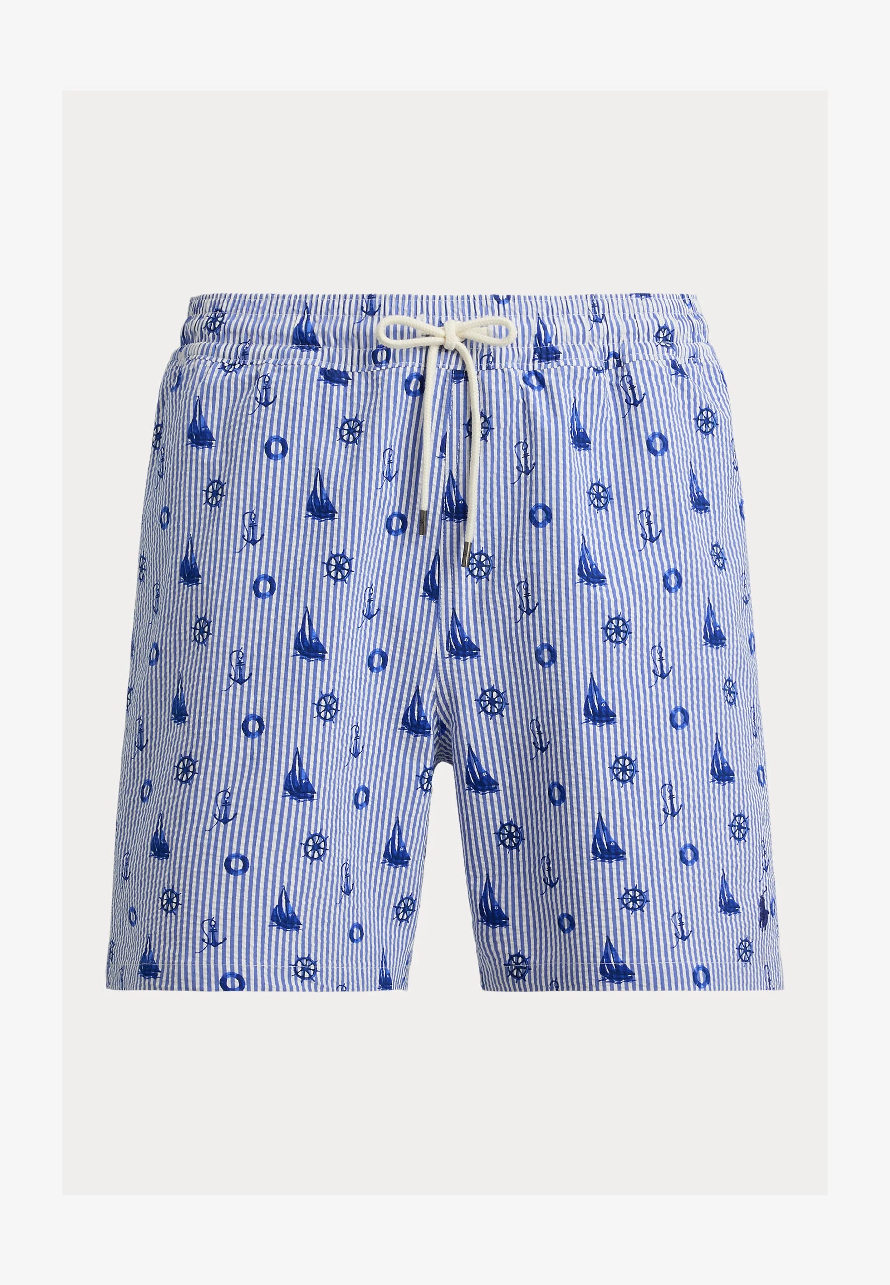 Short de bain Polo Ralph Lauren Blue Nautical Marine Traveller – Bleu